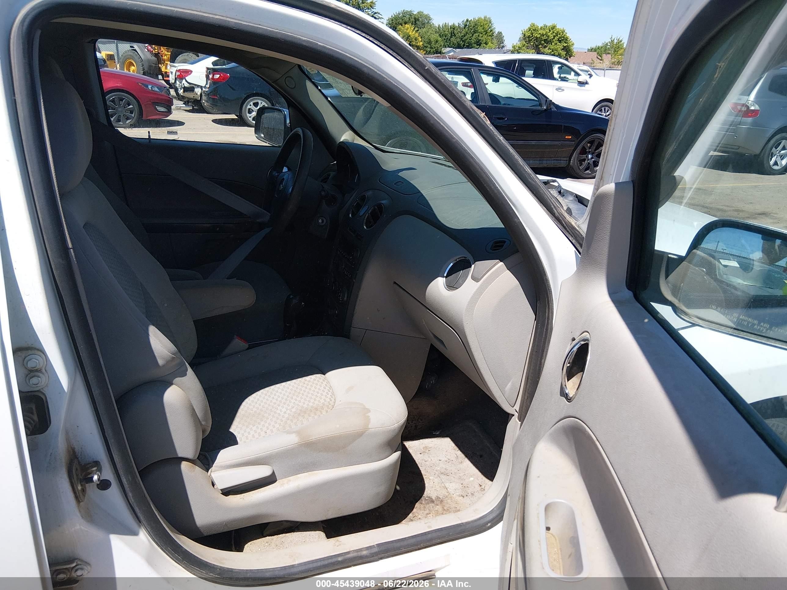 2007 Chevrolet Hhr Lt White vin: 3GNDA23P77S565438