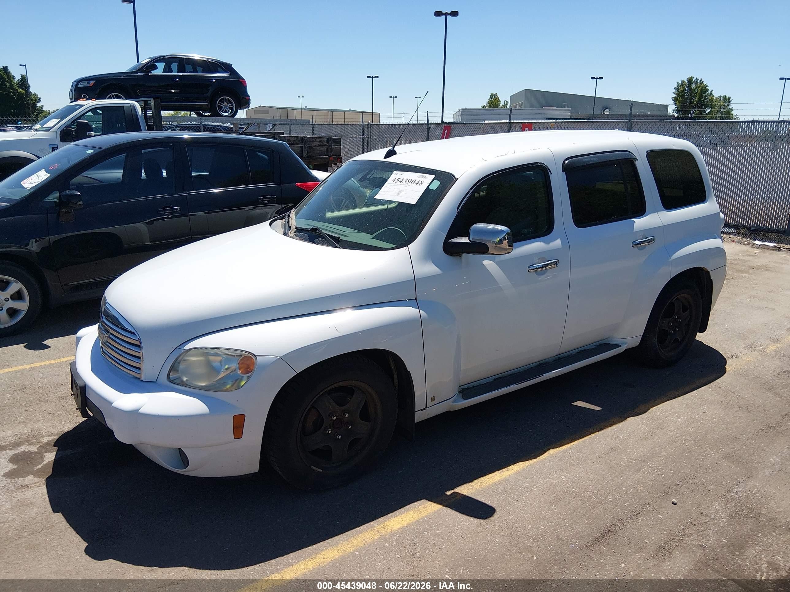 2007 Chevrolet Hhr Lt White vin: 3GNDA23P77S565438