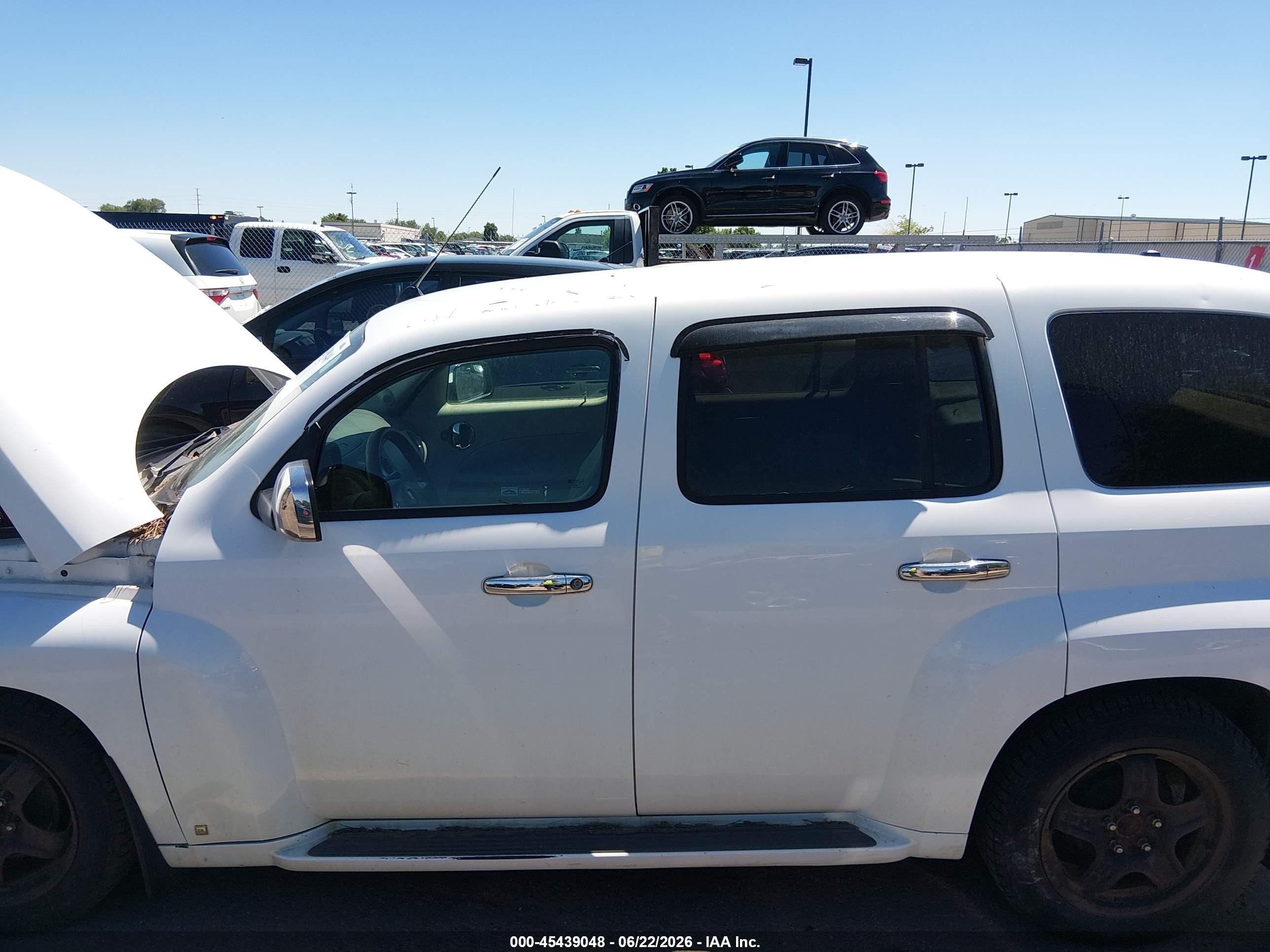 2007 Chevrolet Hhr Lt White vin: 3GNDA23P77S565438