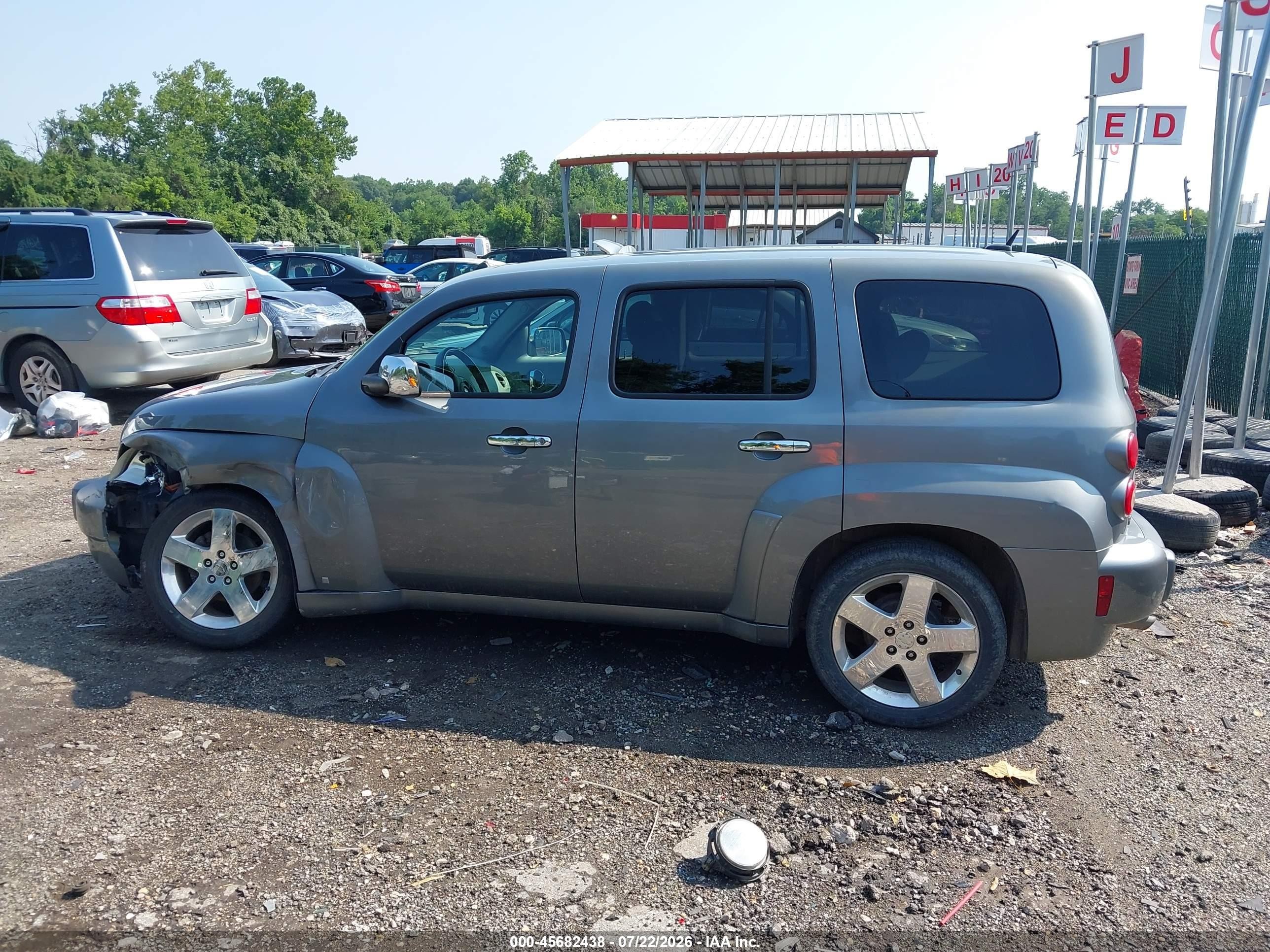 2006 Chevrolet Hhr Lt Gray vin: 3GNDA23P86S525674