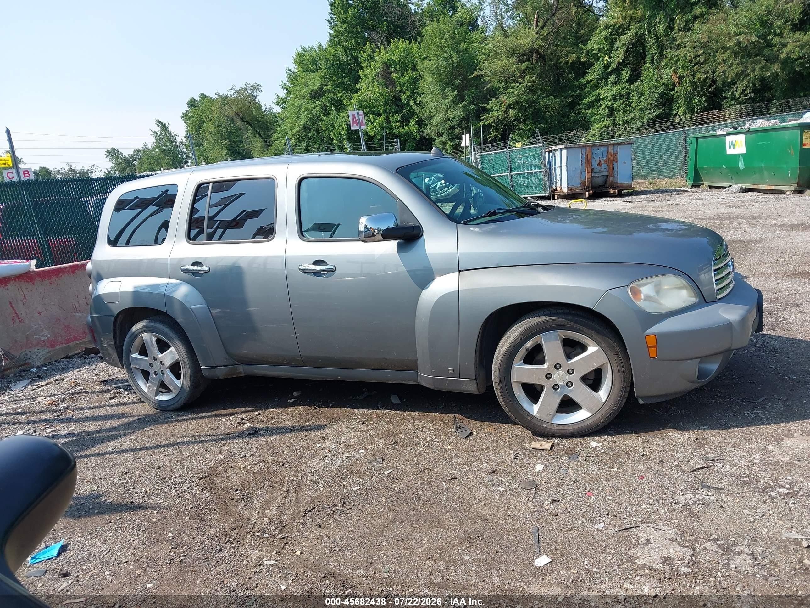 2006 Chevrolet Hhr Lt Gray vin: 3GNDA23P86S525674