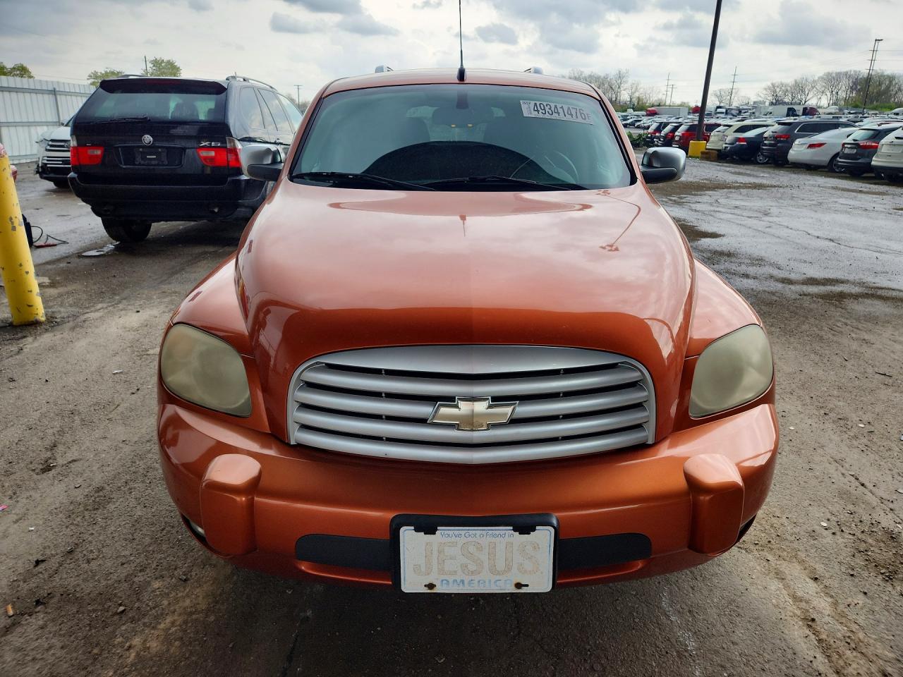 2007 Chevrolet Hhr Lt Orange vin: 3GNDA23P87S627901