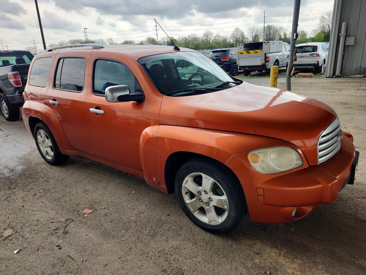 2007 Chevrolet Hhr Lt Orange vin: 3GNDA23P87S627901