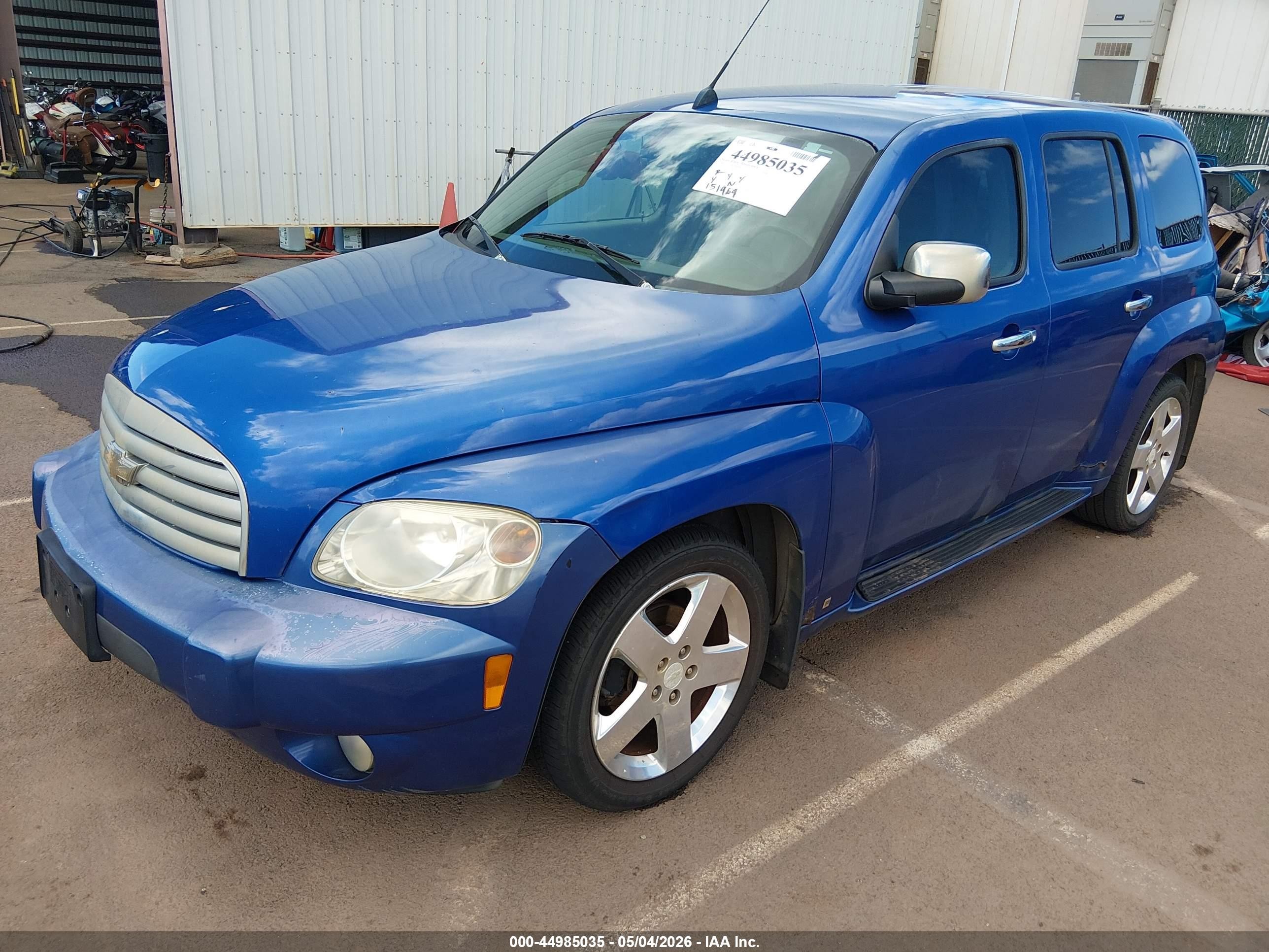 2006 Chevrolet Hhr Lt Blue vin: 3GNDA23P96S585205