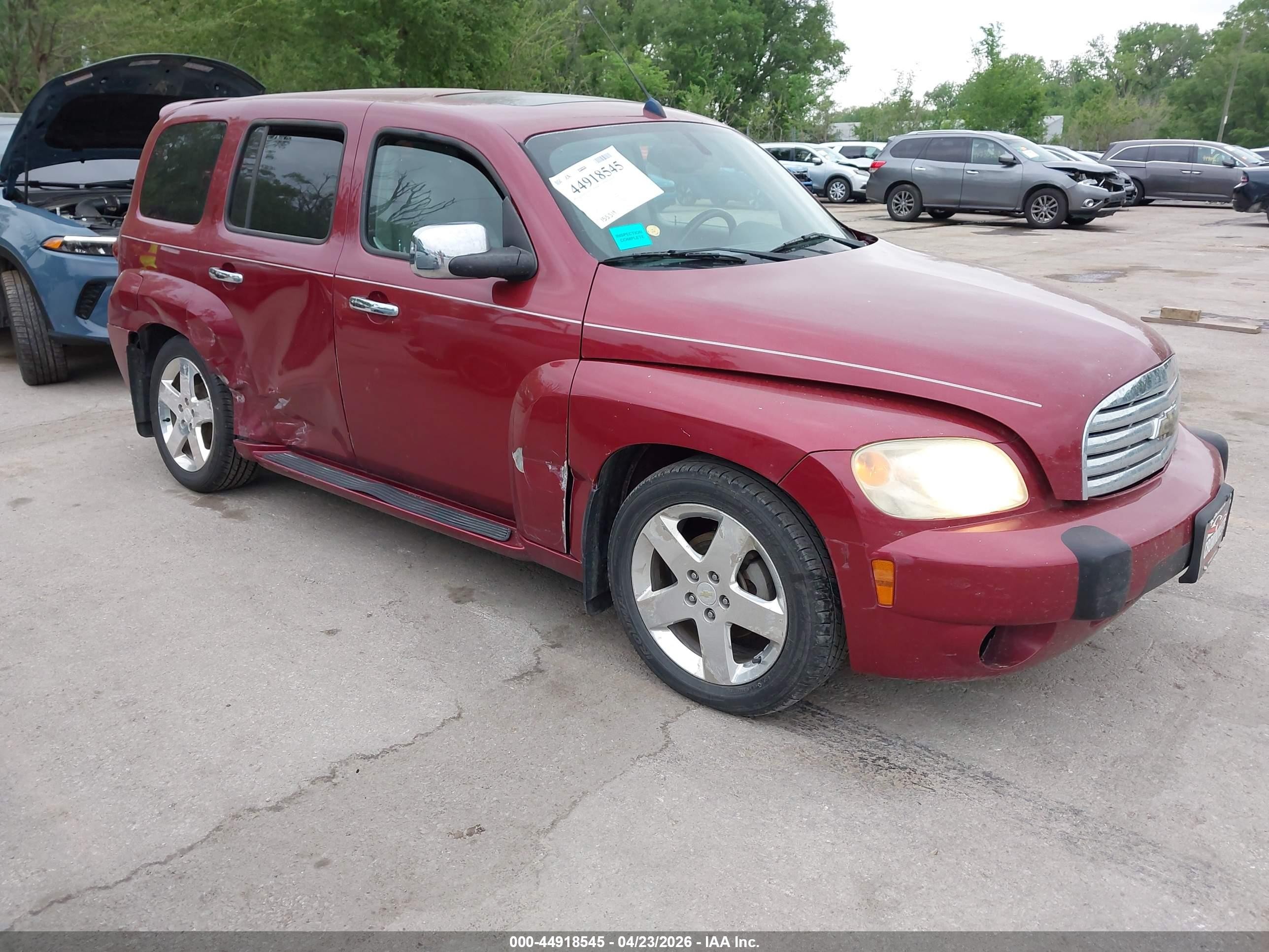 2006 Chevrolet Hhr Lt Burgundy vin: 3GNDA23P96S648030