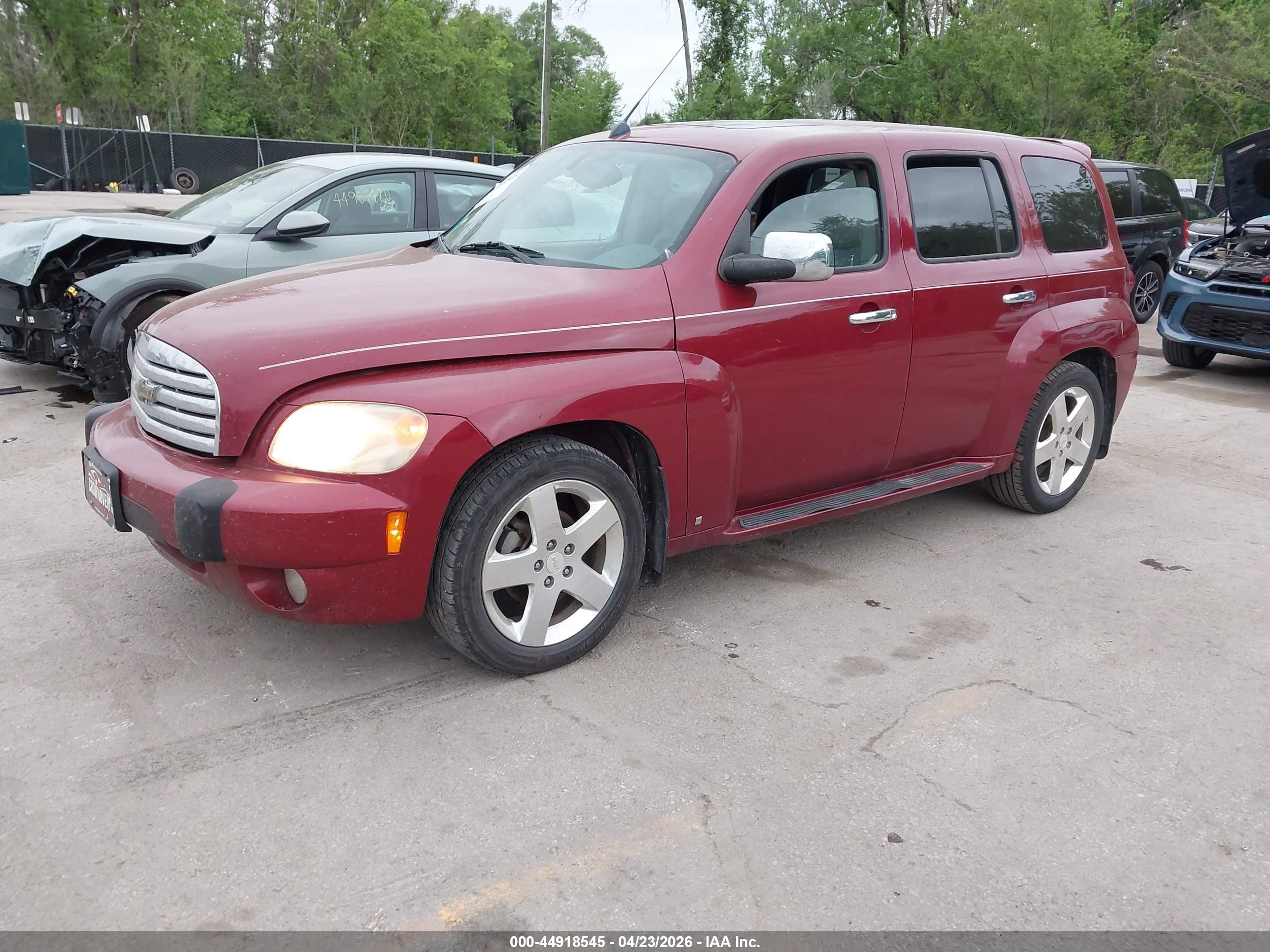 2006 Chevrolet Hhr Lt Burgundy vin: 3GNDA23P96S648030
