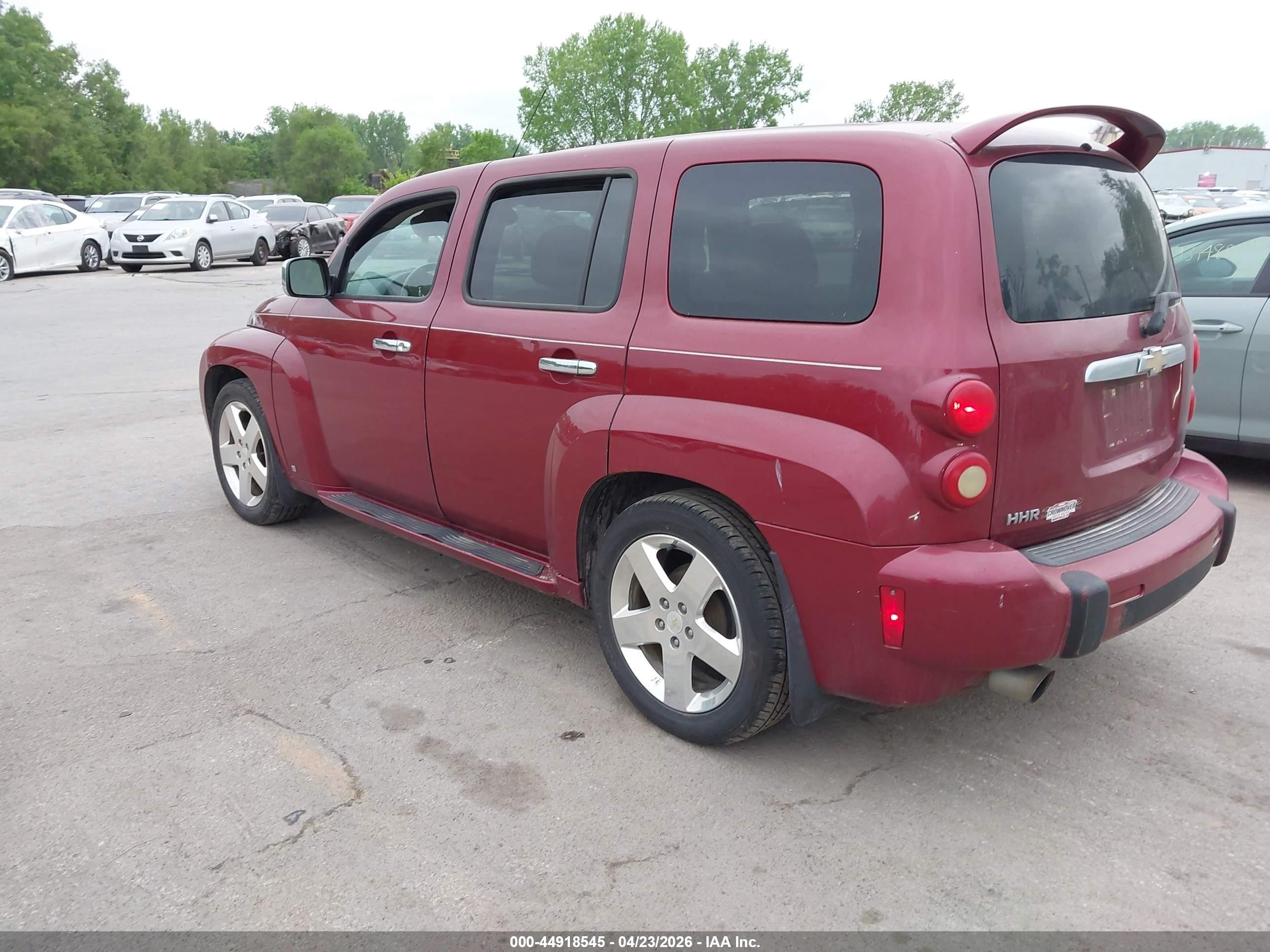 2006 Chevrolet Hhr Lt Burgundy vin: 3GNDA23P96S648030