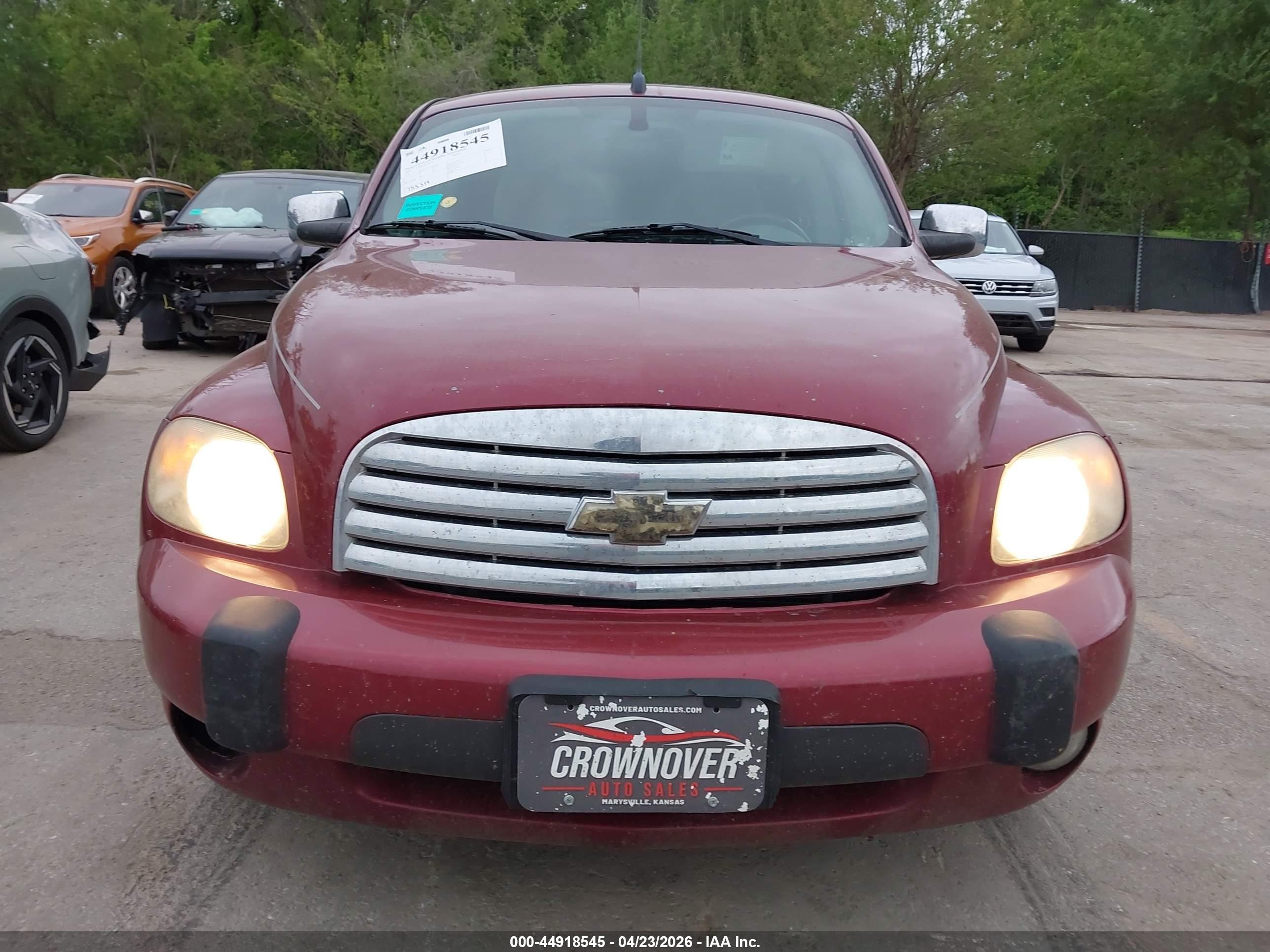 2006 Chevrolet Hhr Lt Burgundy vin: 3GNDA23P96S648030