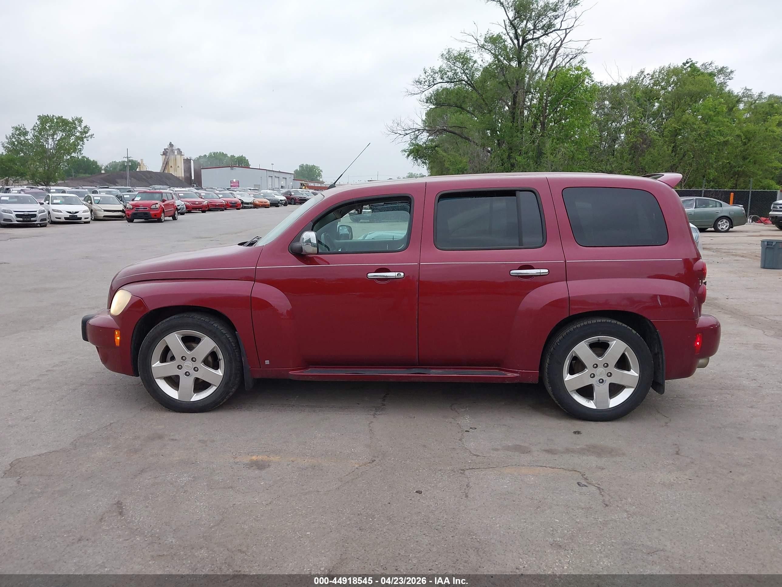 2006 Chevrolet Hhr Lt Burgundy vin: 3GNDA23P96S648030