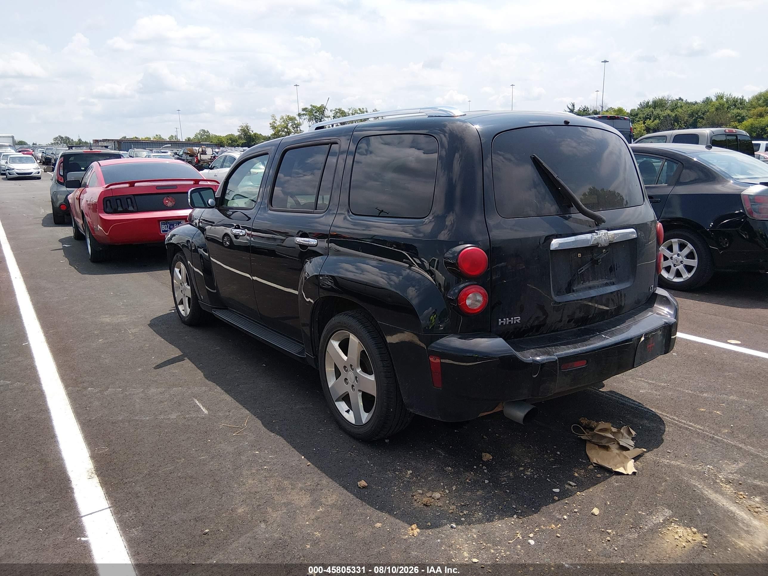 2006 Chevrolet Hhr Lt Black vin: 3GNDA23PX6S582295