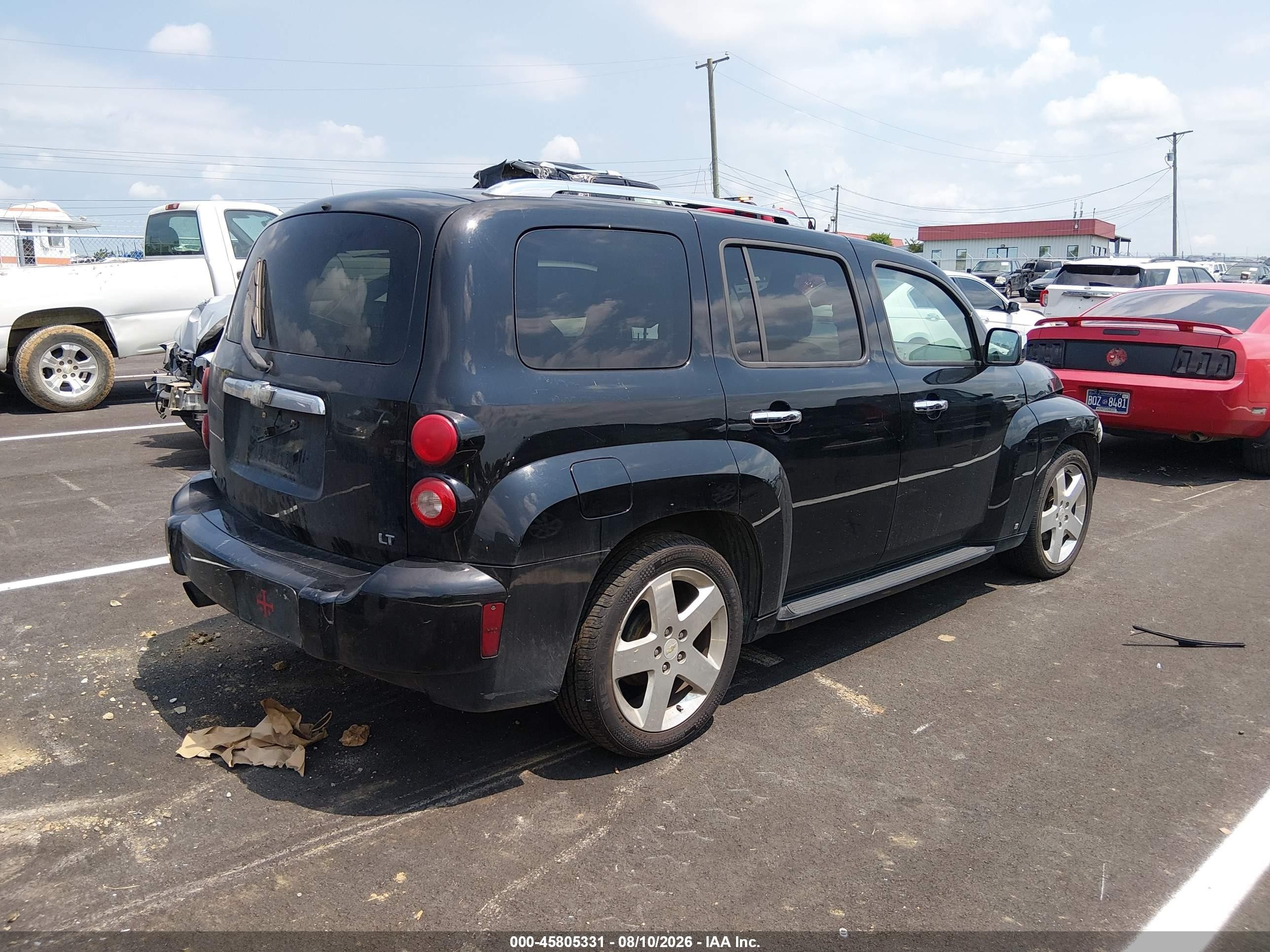 2006 Chevrolet Hhr Lt Black vin: 3GNDA23PX6S582295