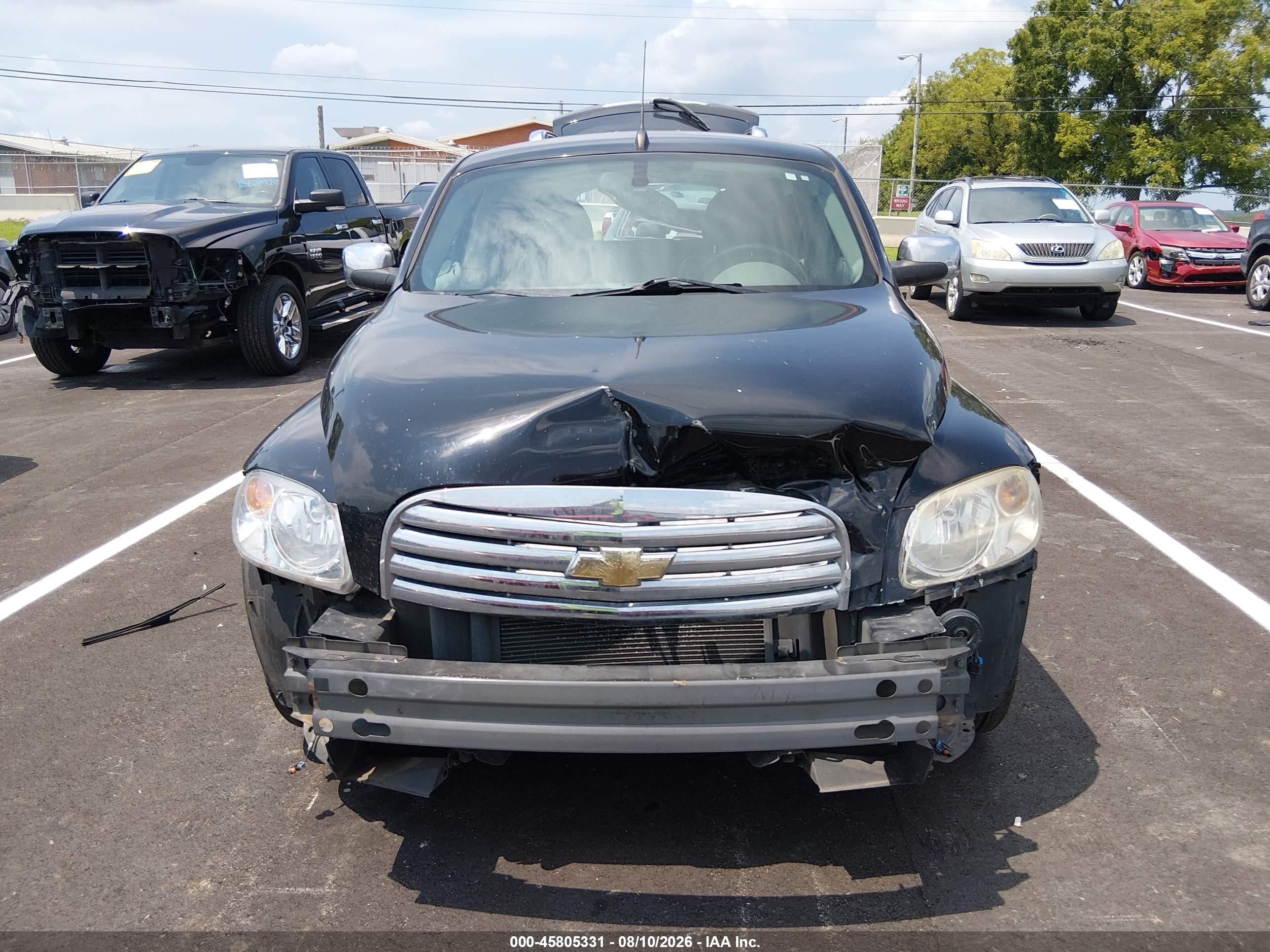 2006 Chevrolet Hhr Lt Black vin: 3GNDA23PX6S582295