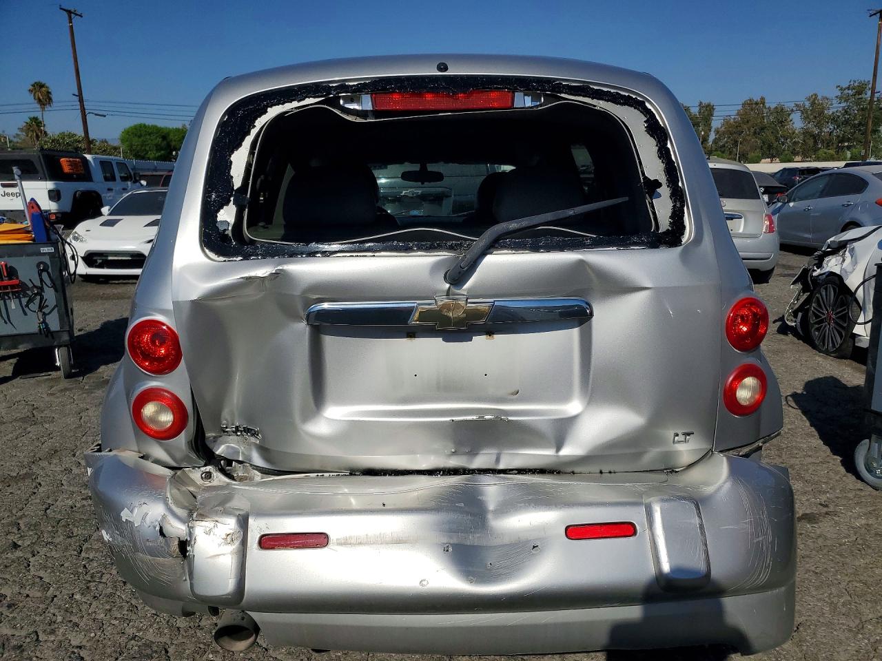 2006 Chevrolet Hhr Lt Silver vin: 3GNDA23PX6S609561