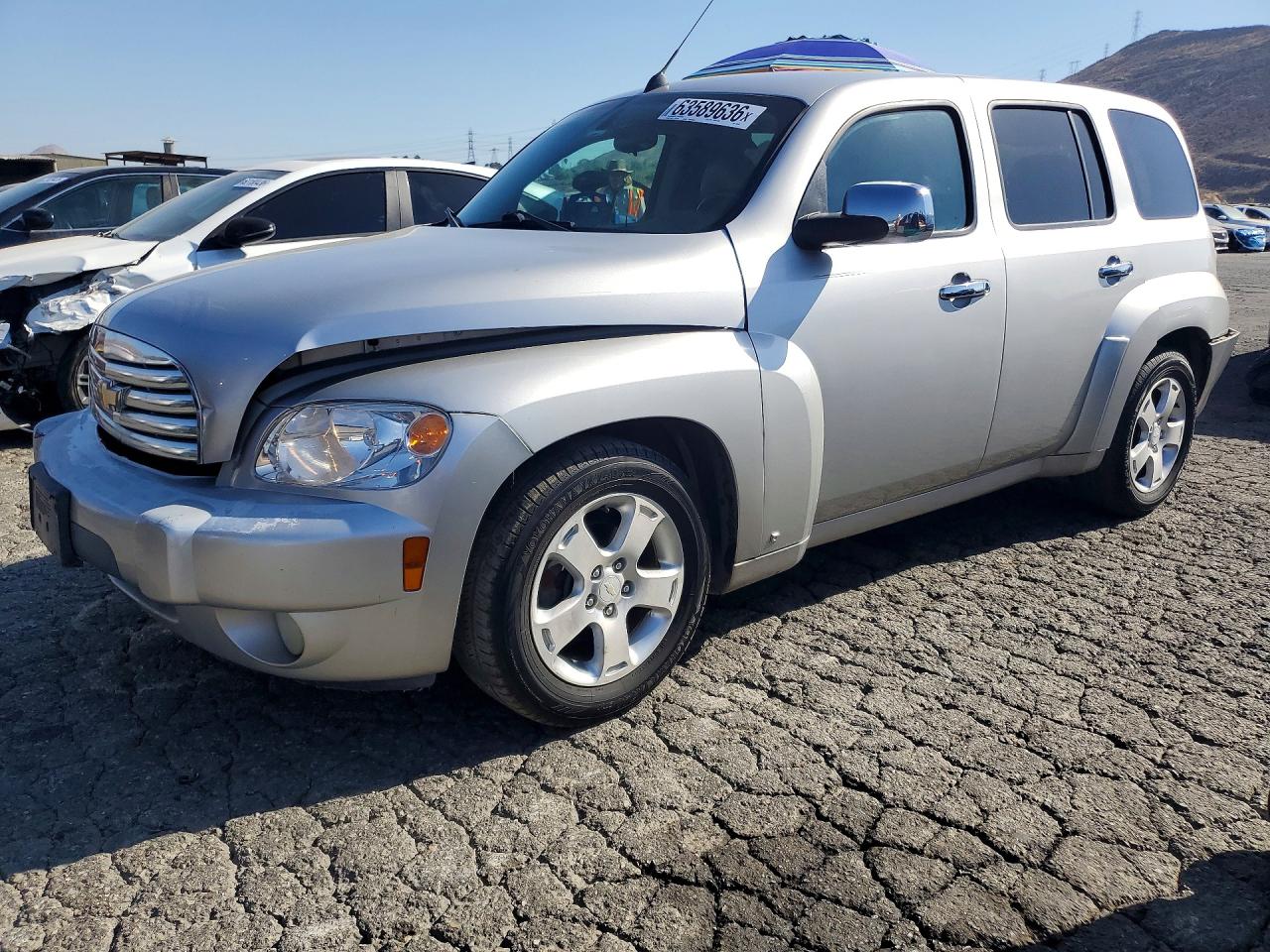 2006 Chevrolet Hhr Lt Silver vin: 3GNDA23PX6S609561
