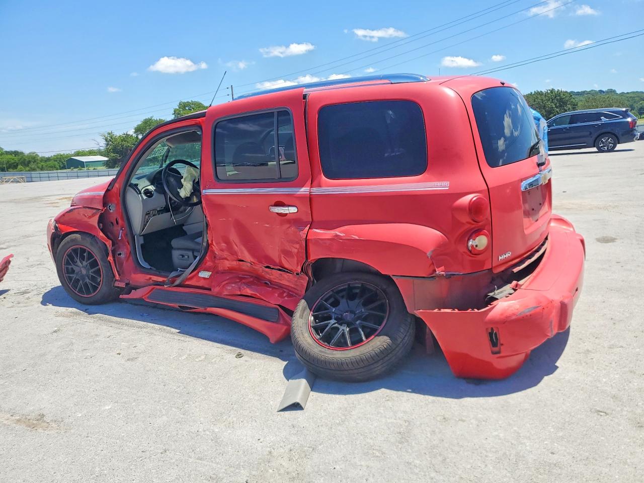 2006 Chevrolet Hhr Lt Red vin: 3GNDA23PX6S671106