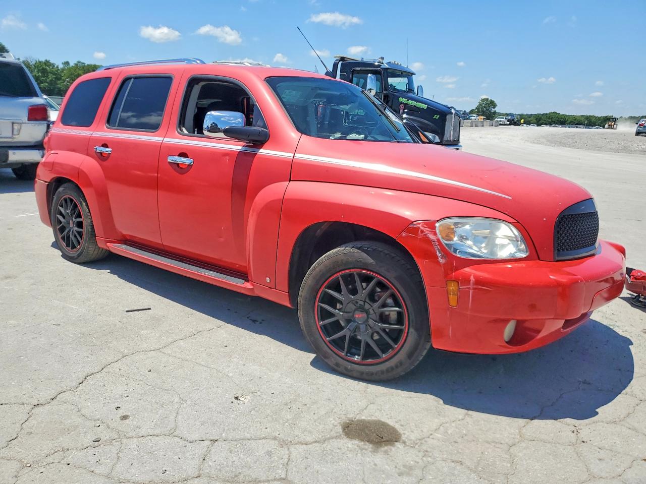 2006 Chevrolet Hhr Lt Red vin: 3GNDA23PX6S671106