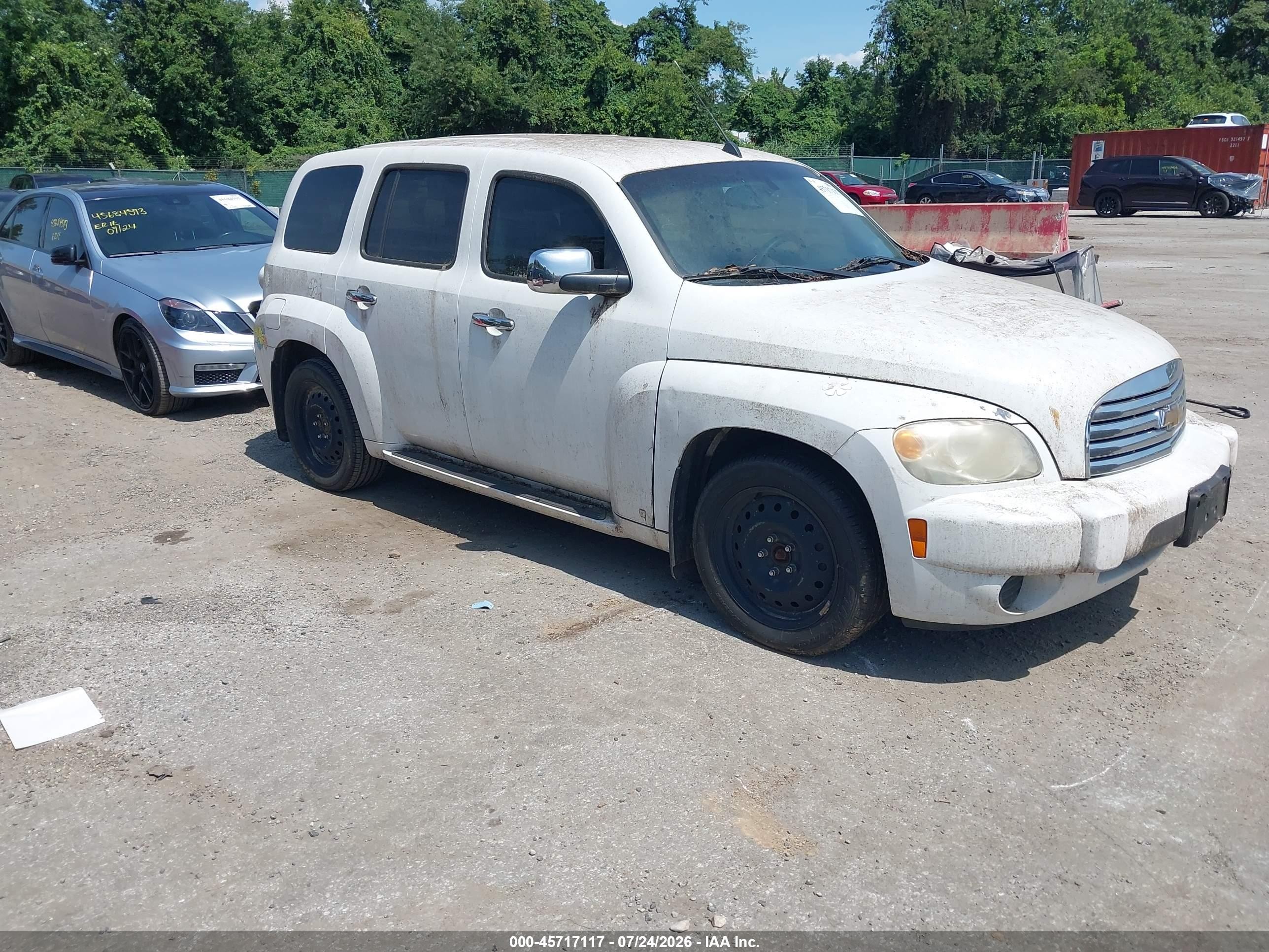 2007 Chevrolet Hhr Lt White vin: 3GNDA23PX7S559052