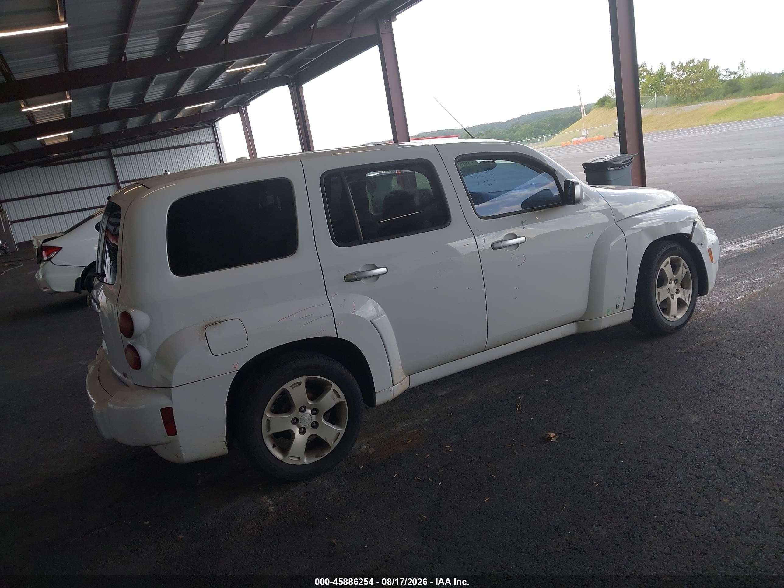 2007 Chevrolet Hhr Lt White vin: 3GNDA23PX7S604569