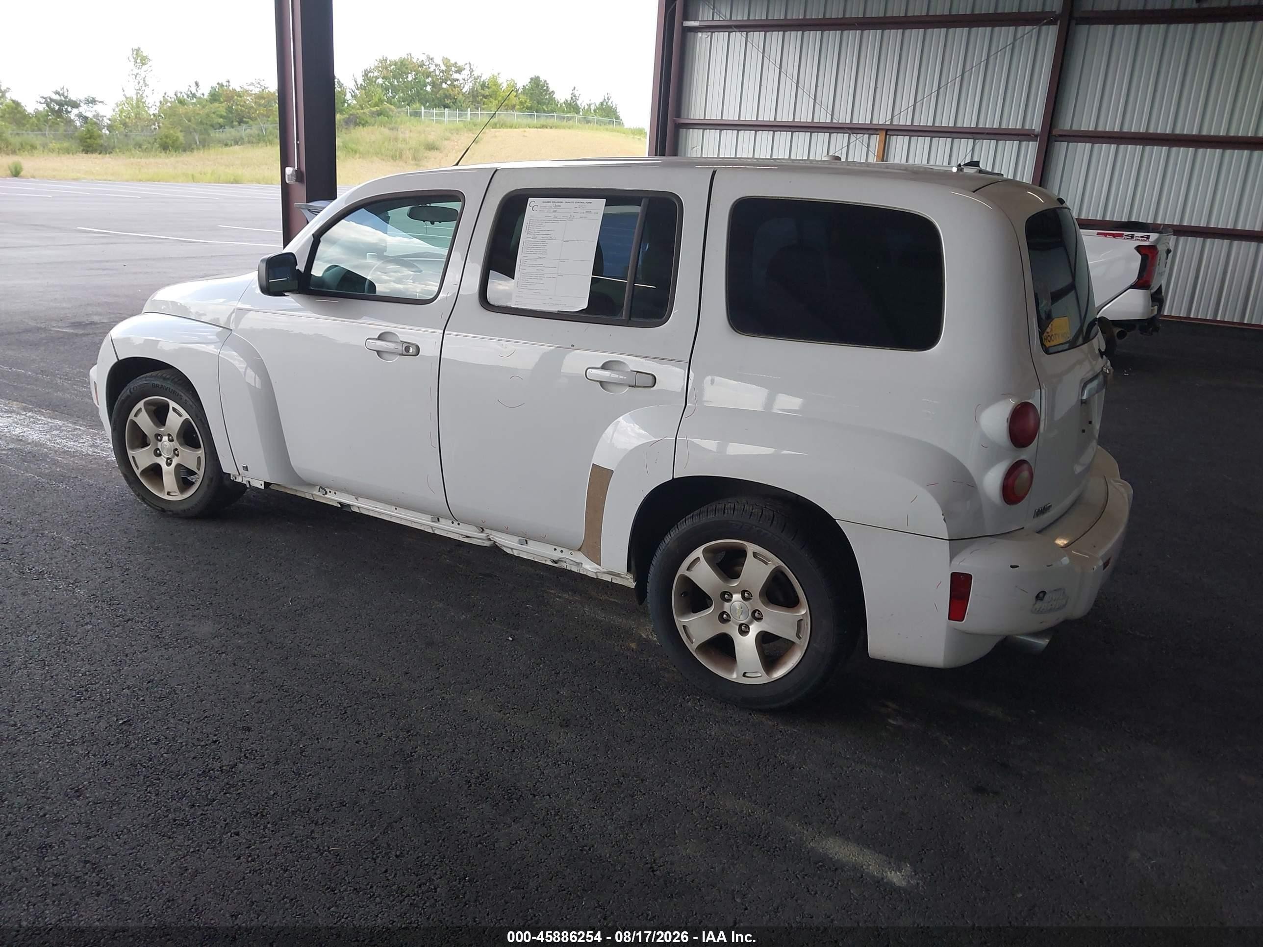 2007 Chevrolet Hhr Lt White vin: 3GNDA23PX7S604569