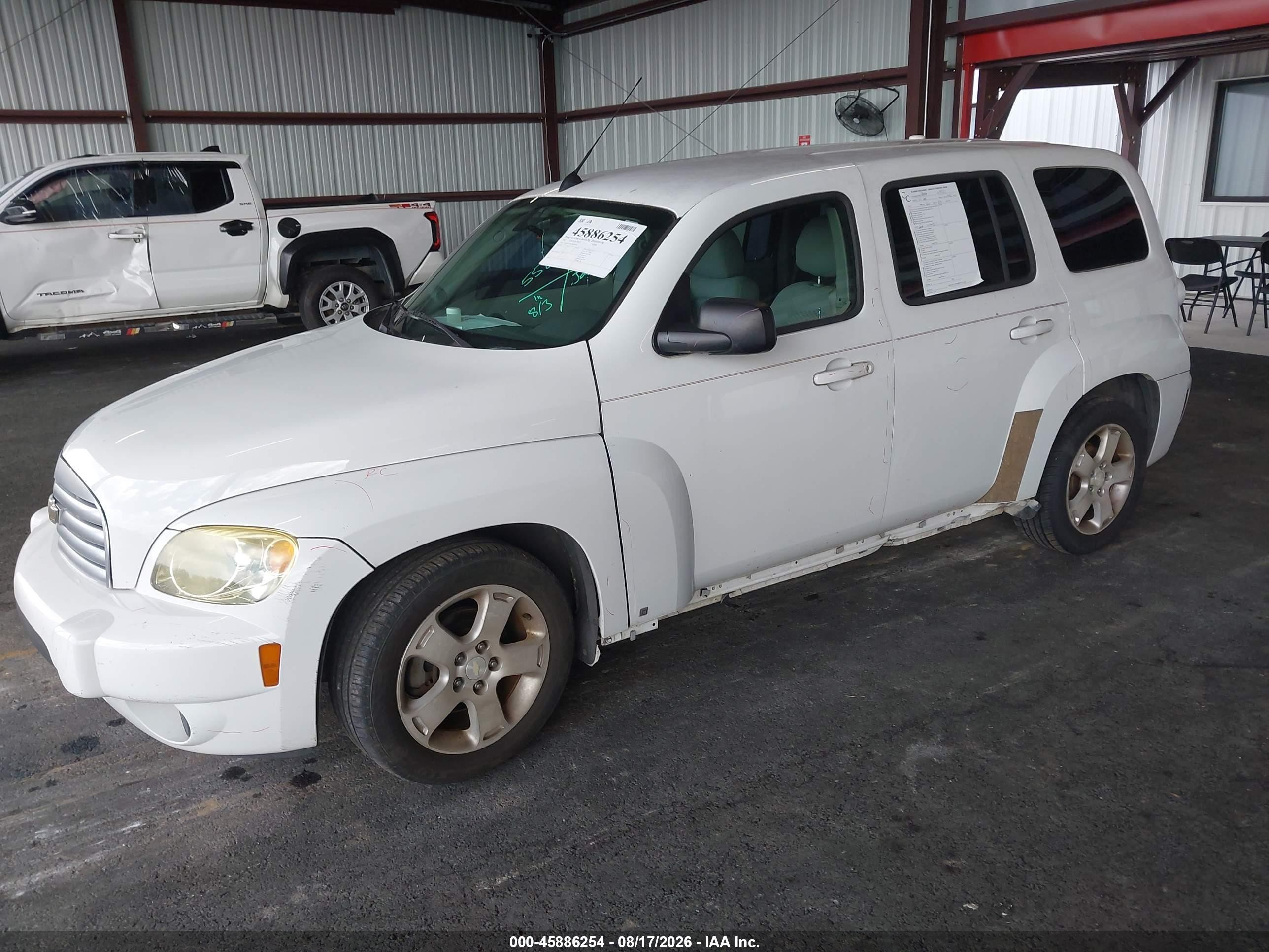 2007 Chevrolet Hhr Lt White vin: 3GNDA23PX7S604569