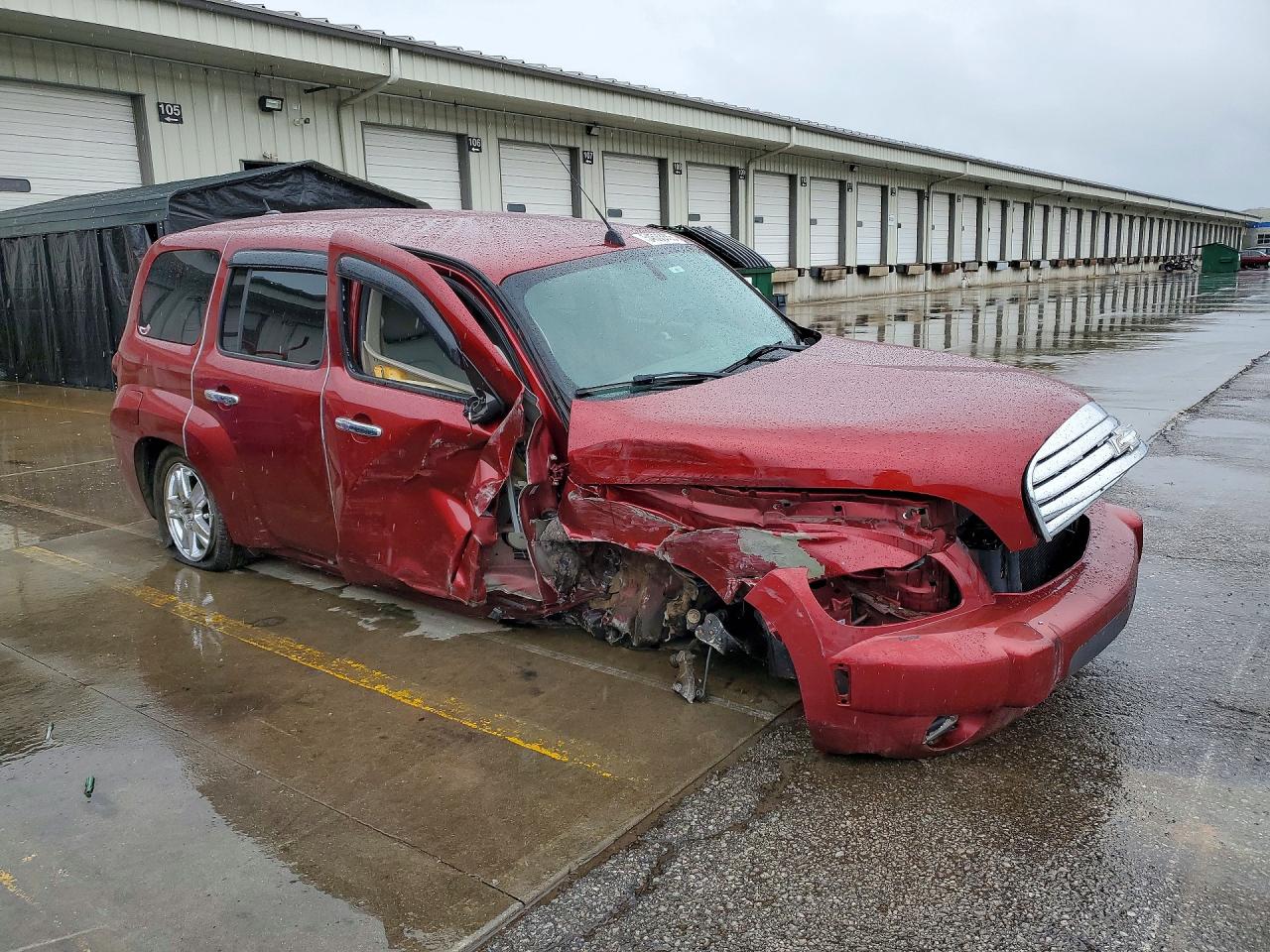2008 Chevrolet Hhr Lt Red vin: 3GNDA23PX8S599343