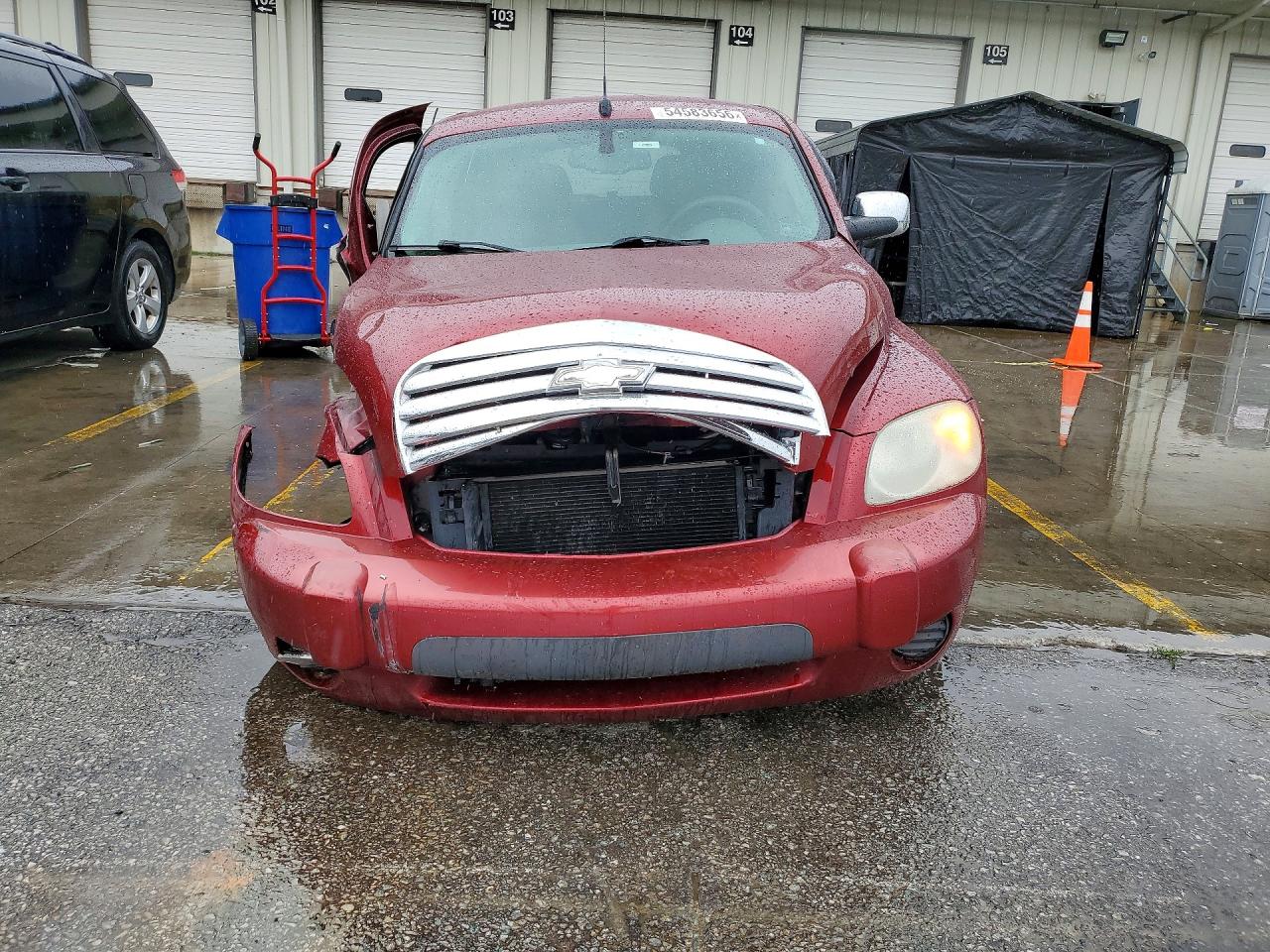 2008 Chevrolet Hhr Lt Red vin: 3GNDA23PX8S599343