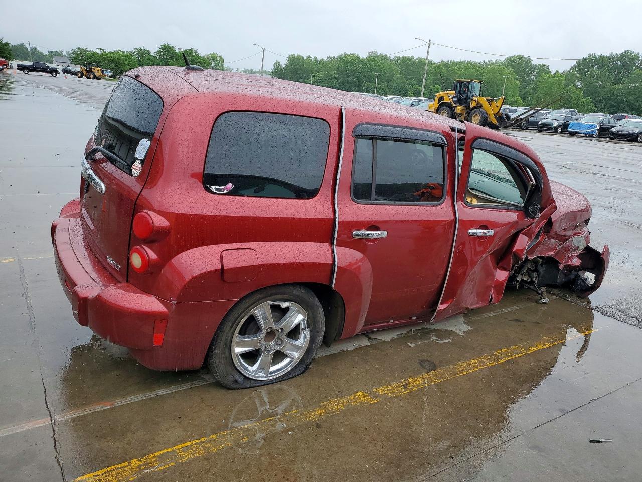 2008 Chevrolet Hhr Lt Red vin: 3GNDA23PX8S599343