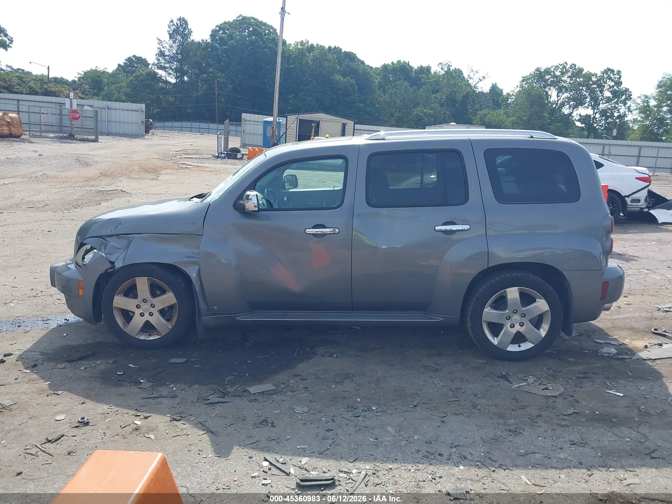 2007 Chevrolet Hhr Lt Gray vin: 3GNDA33P07S578215
