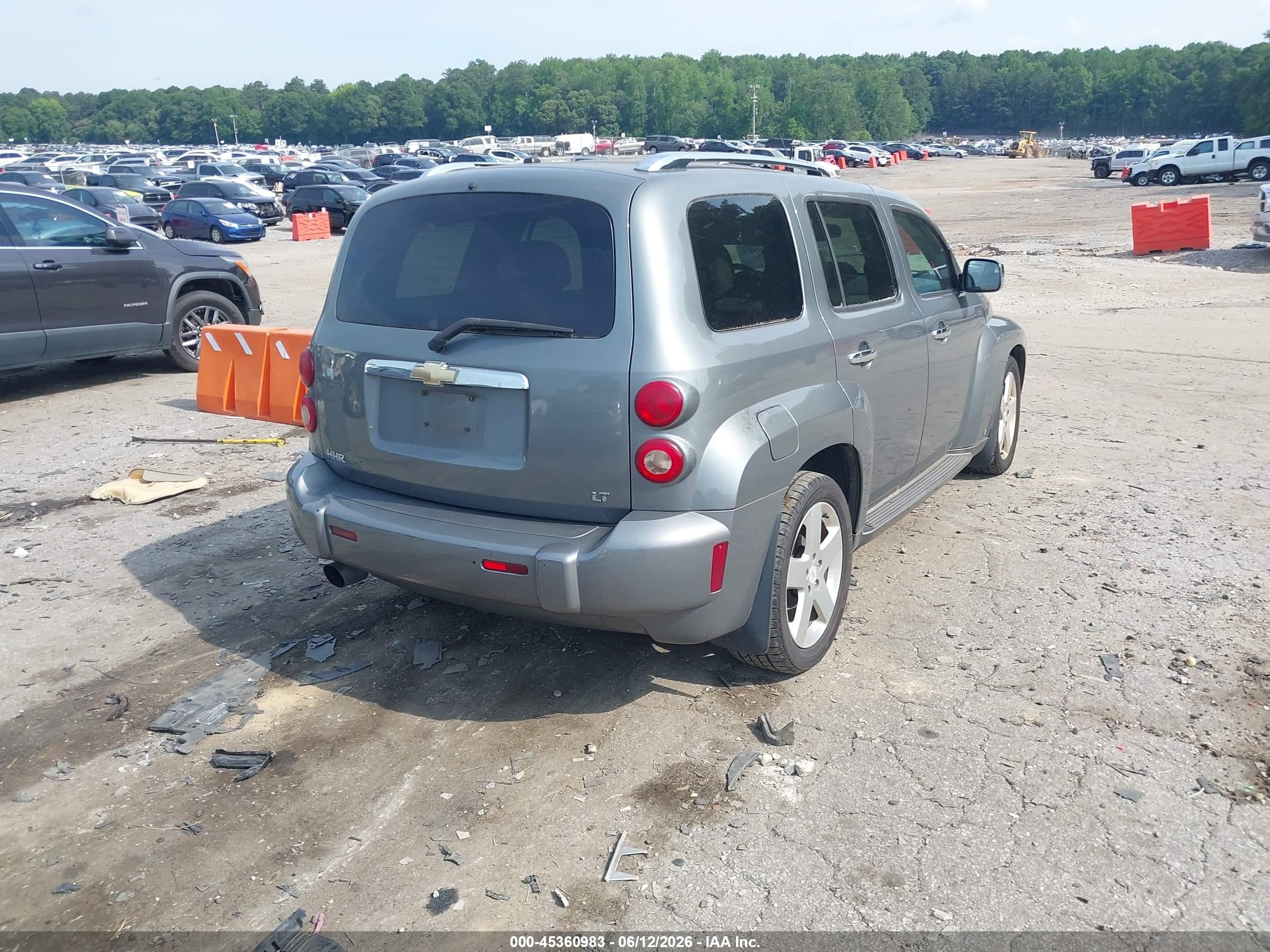 2007 Chevrolet Hhr Lt Gray vin: 3GNDA33P07S578215