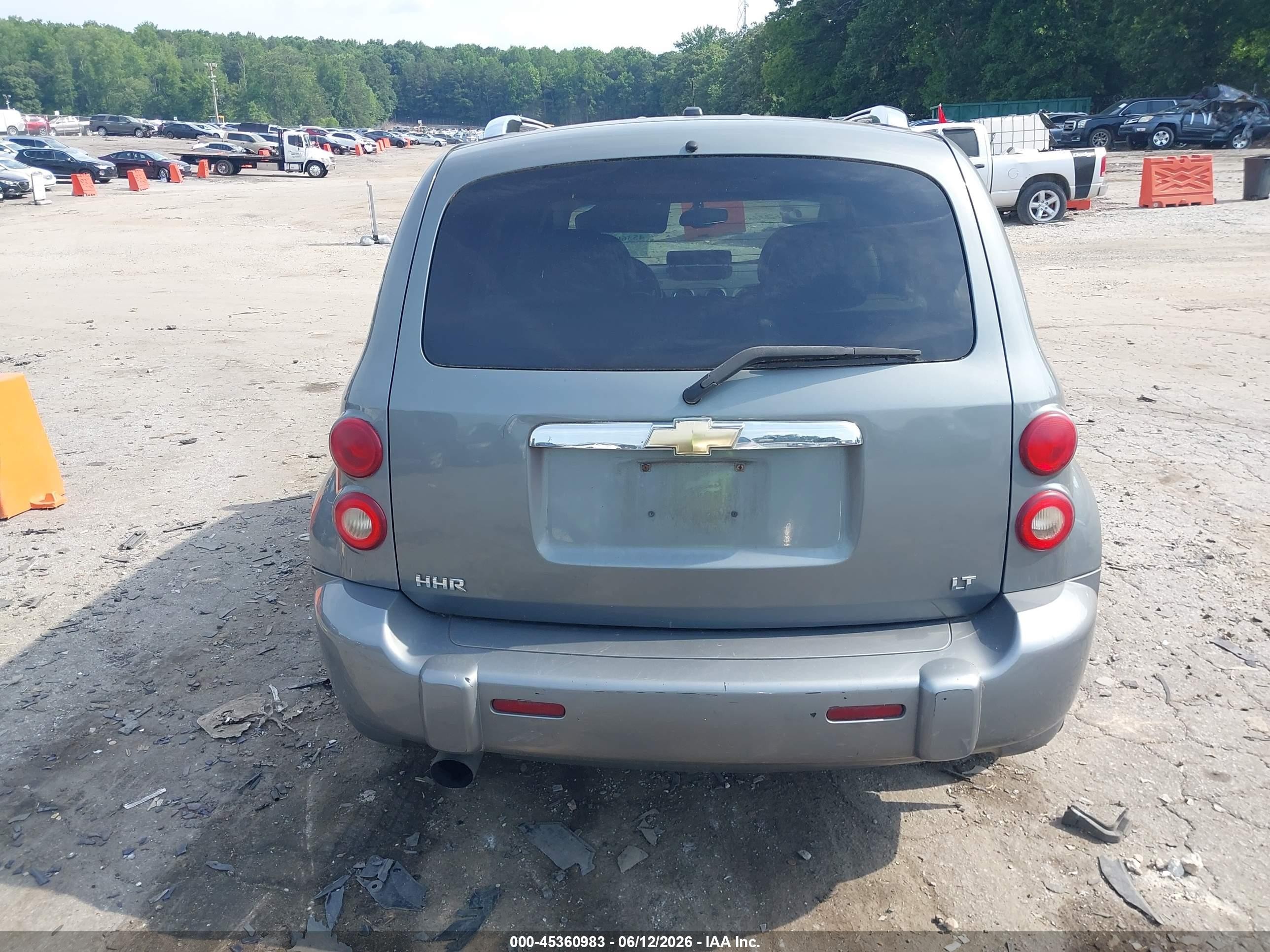 2007 Chevrolet Hhr Lt Gray vin: 3GNDA33P07S578215
