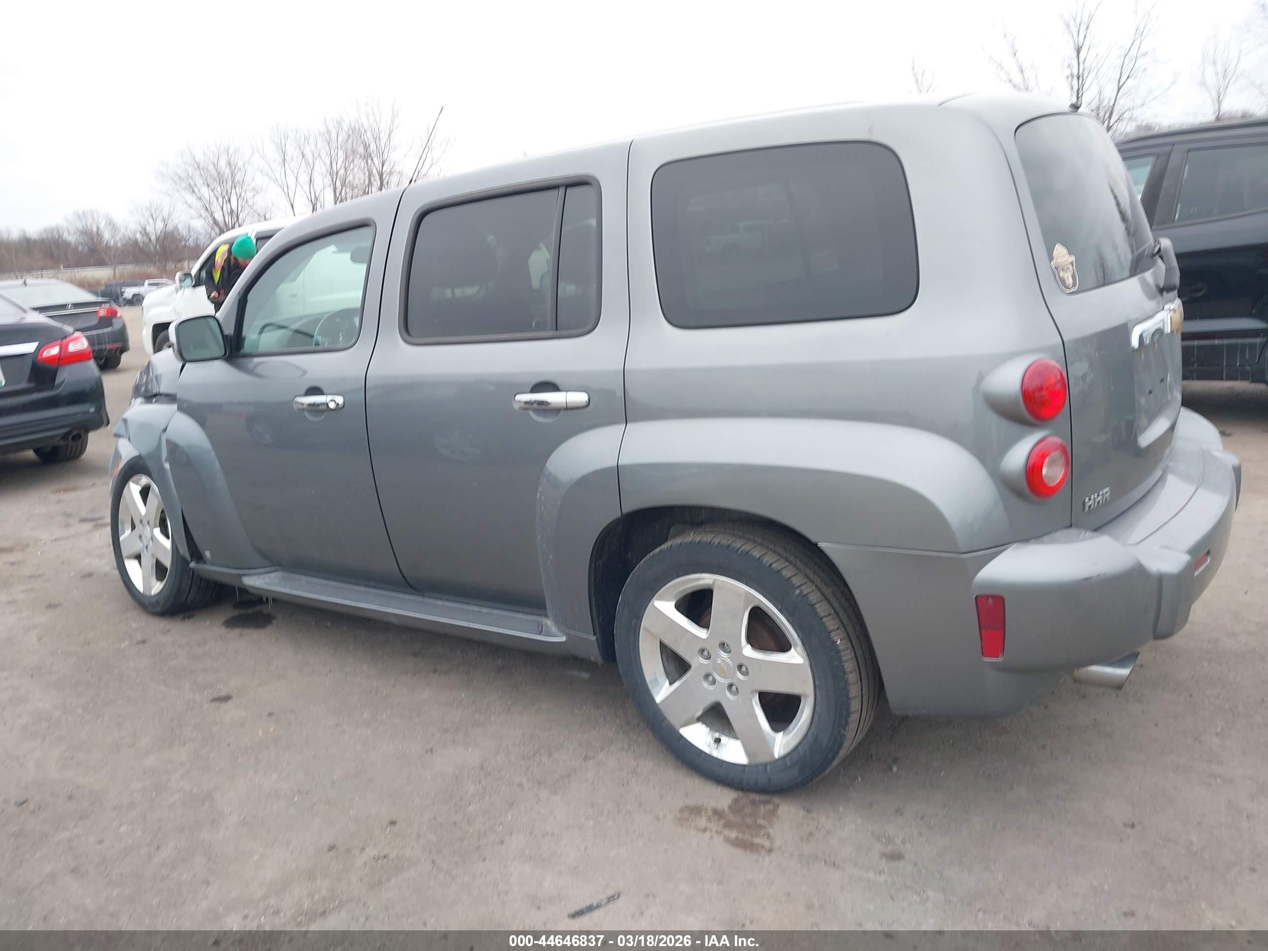 2007 Chevrolet Hhr Lt Gray vin: 3GNDA33P07S583303