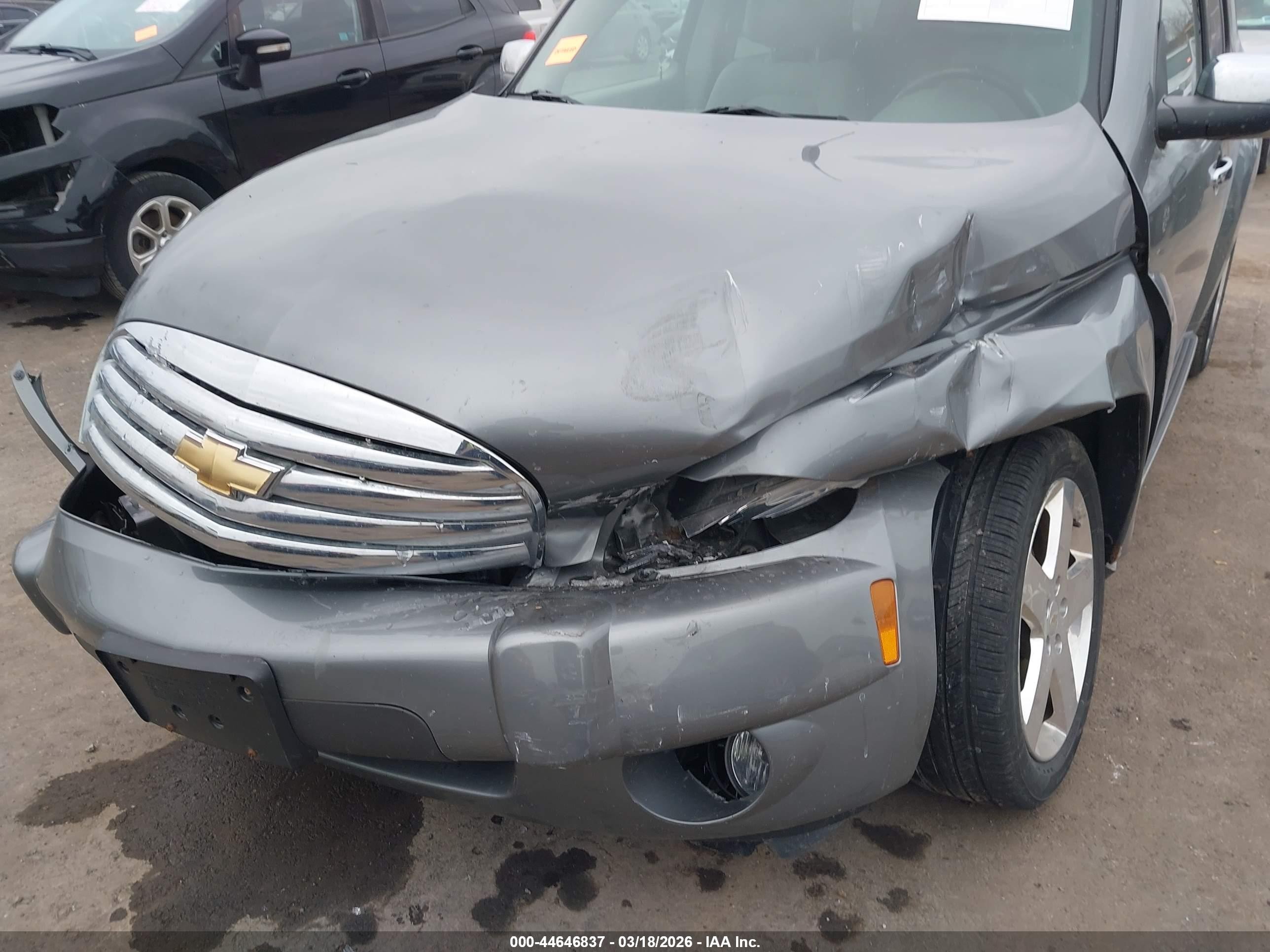 2007 Chevrolet Hhr Lt Gray vin: 3GNDA33P07S583303