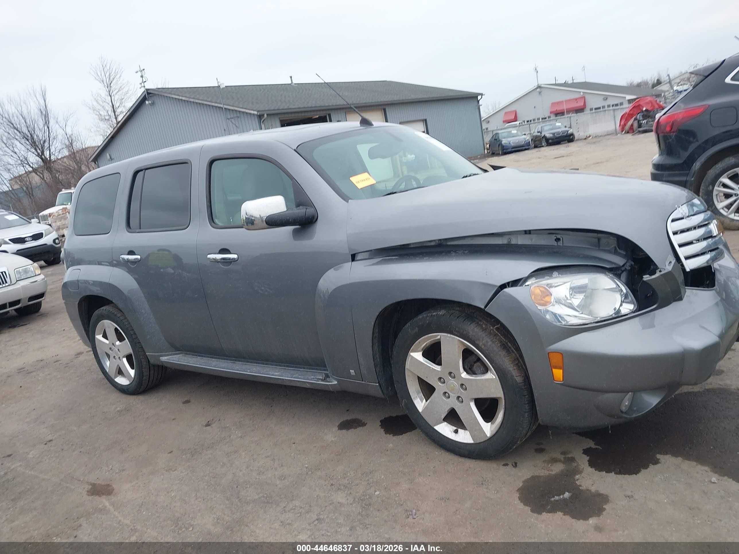 2007 Chevrolet Hhr Lt Gray vin: 3GNDA33P07S583303
