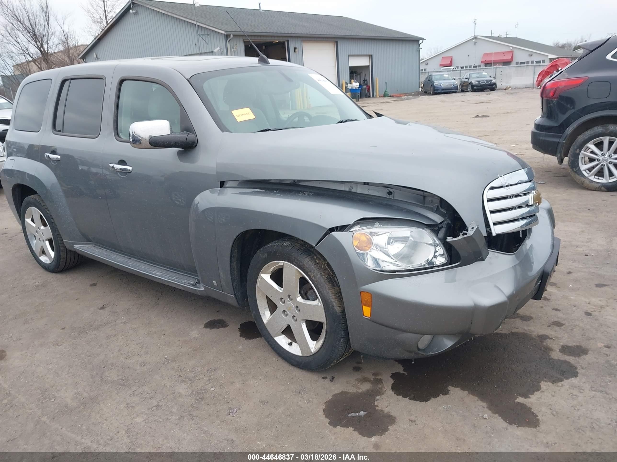 2007 Chevrolet Hhr Lt Gray vin: 3GNDA33P07S583303