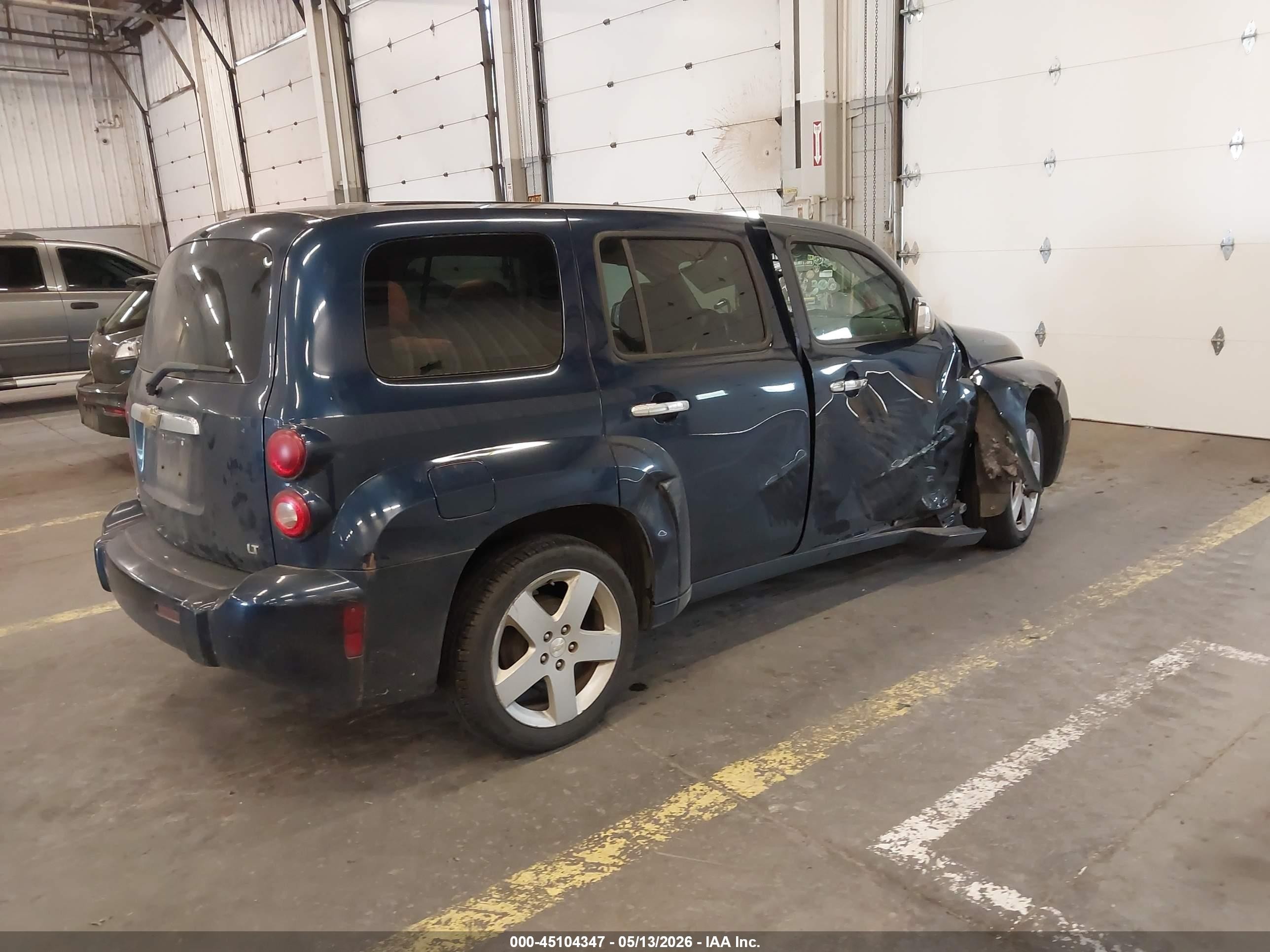2007 Chevrolet Hhr Lt Blue vin: 3GNDA33P17S575209