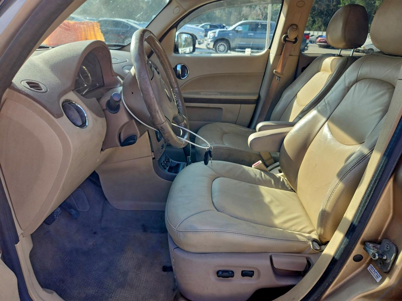 2007 Chevrolet Hhr Lt Beige vin: 3GNDA33P17S639846