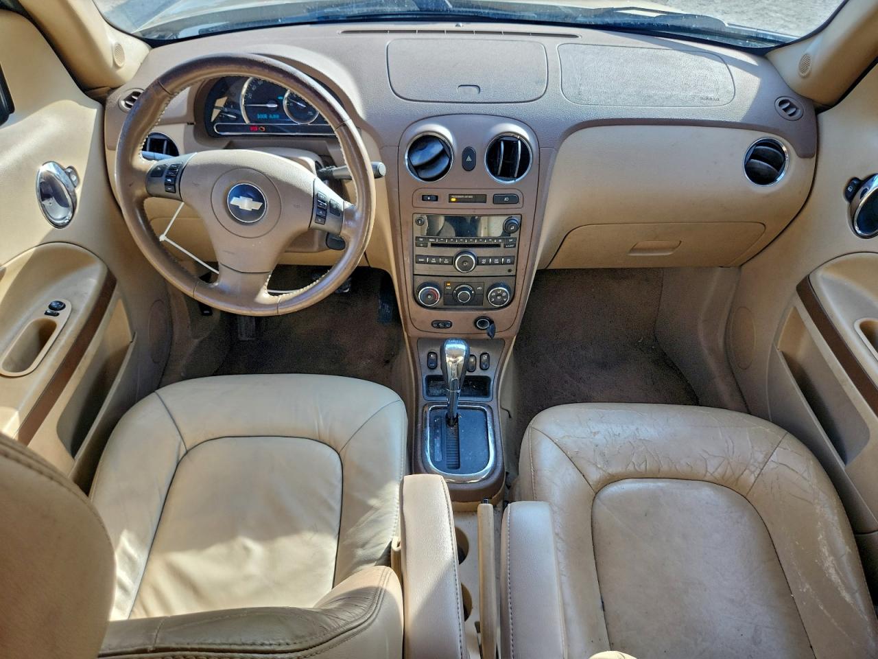 2007 Chevrolet Hhr Lt Beige vin: 3GNDA33P17S639846