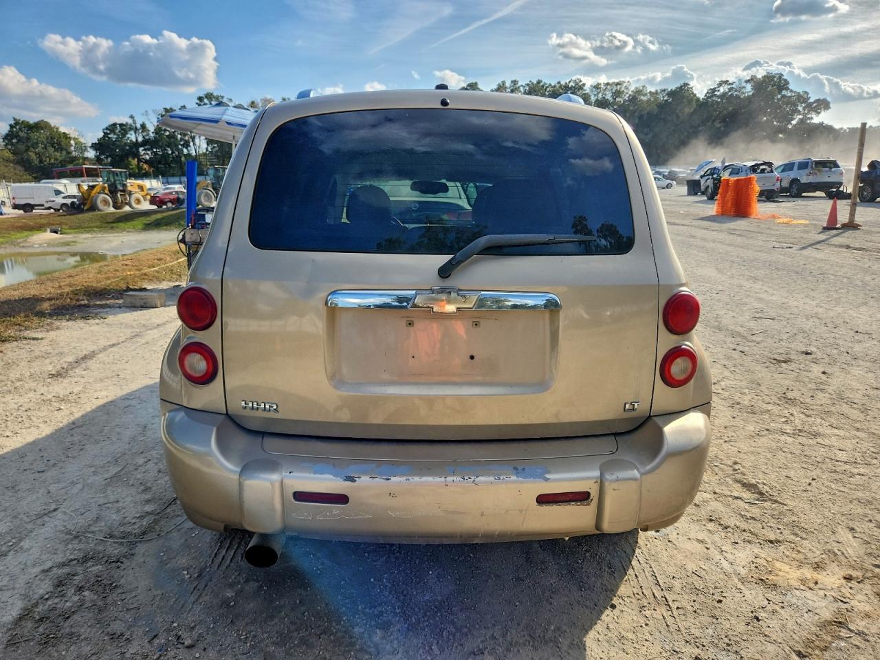 2007 Chevrolet Hhr Lt Beige vin: 3GNDA33P17S639846