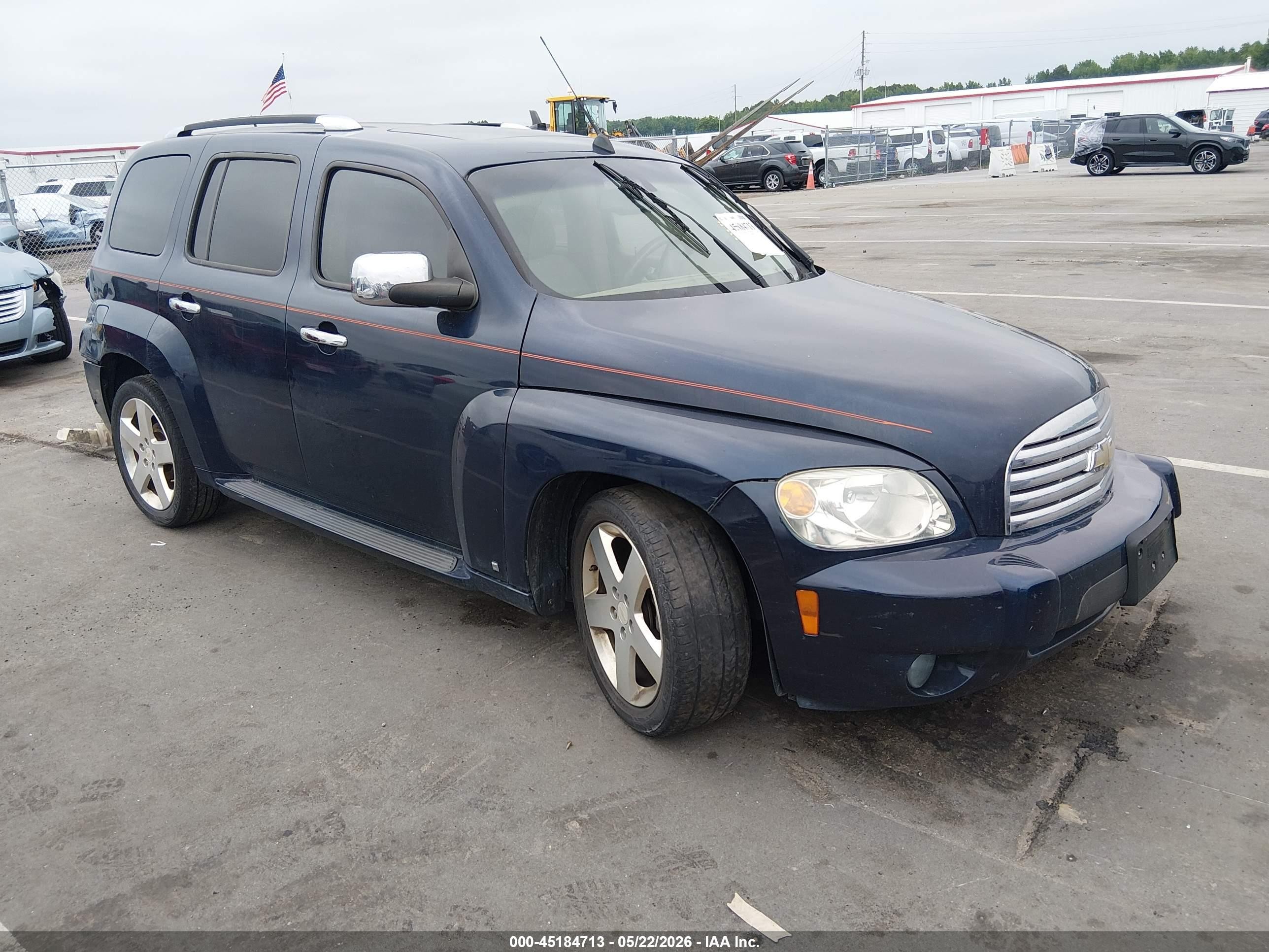 2008 Chevrolet Hhr Lt Blue vin: 3GNDA33P28S528191