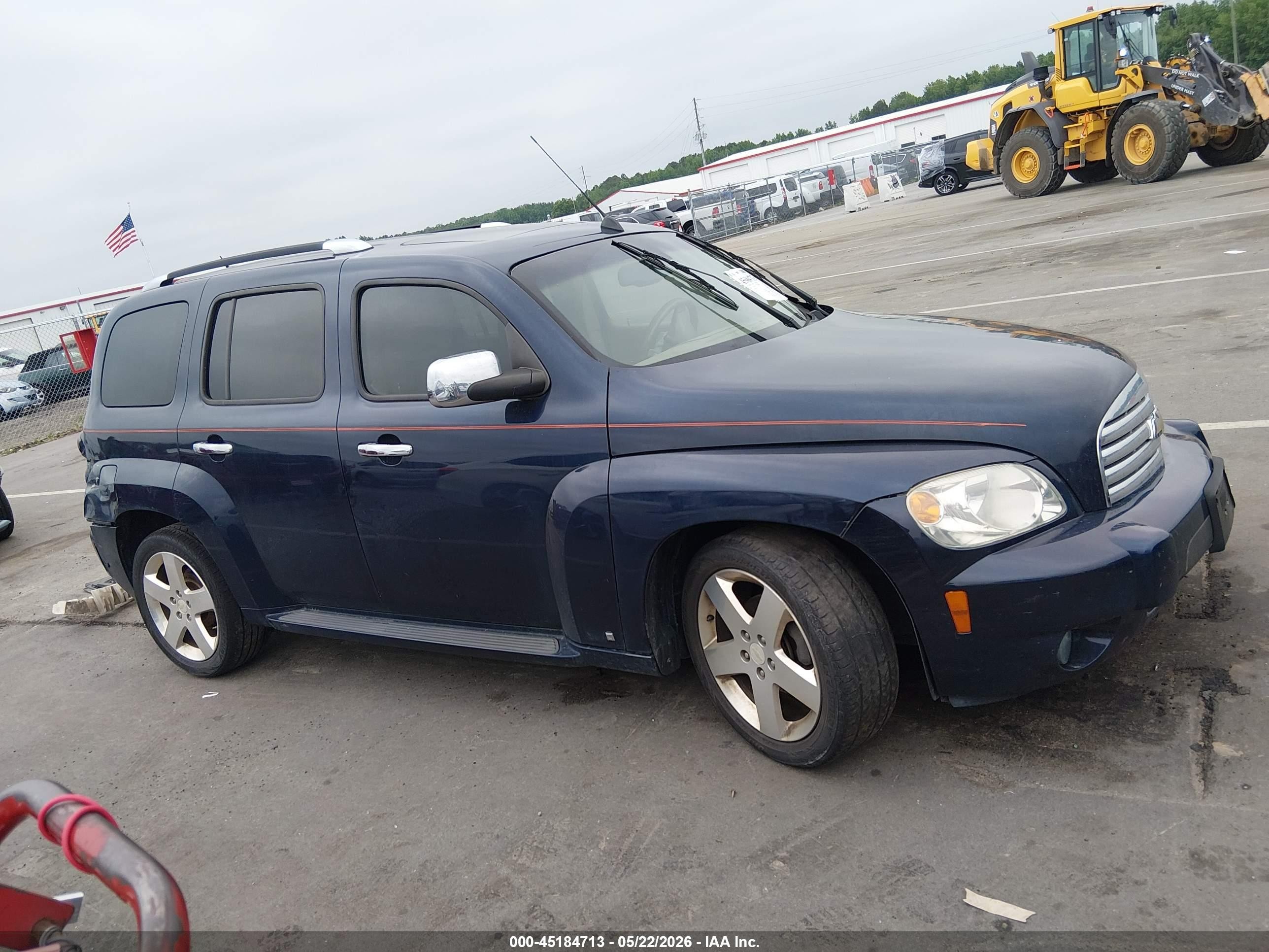 2008 Chevrolet Hhr Lt Blue vin: 3GNDA33P28S528191