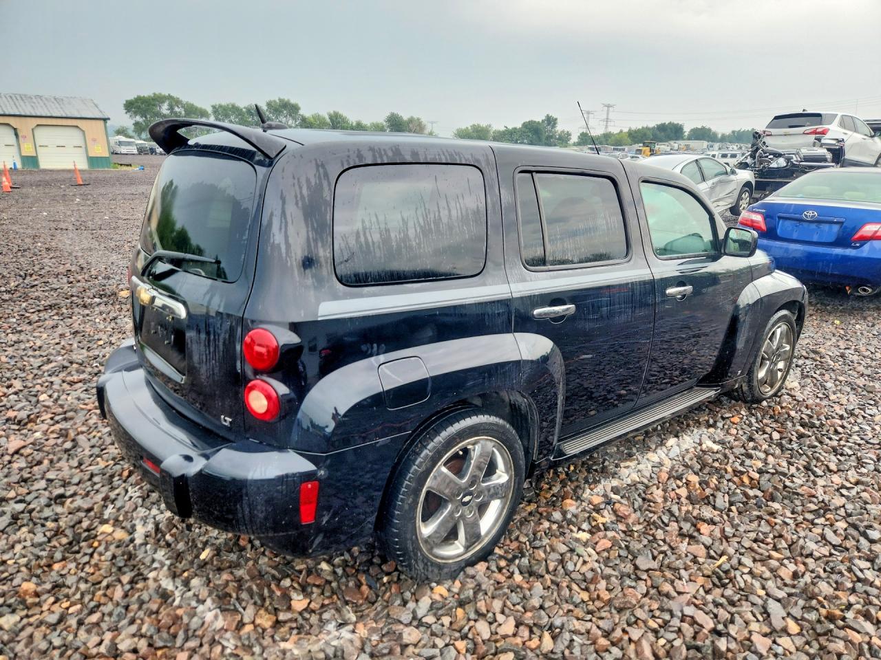 2007 Chevrolet Hhr Lt Black vin: 3GNDA33P37S574269