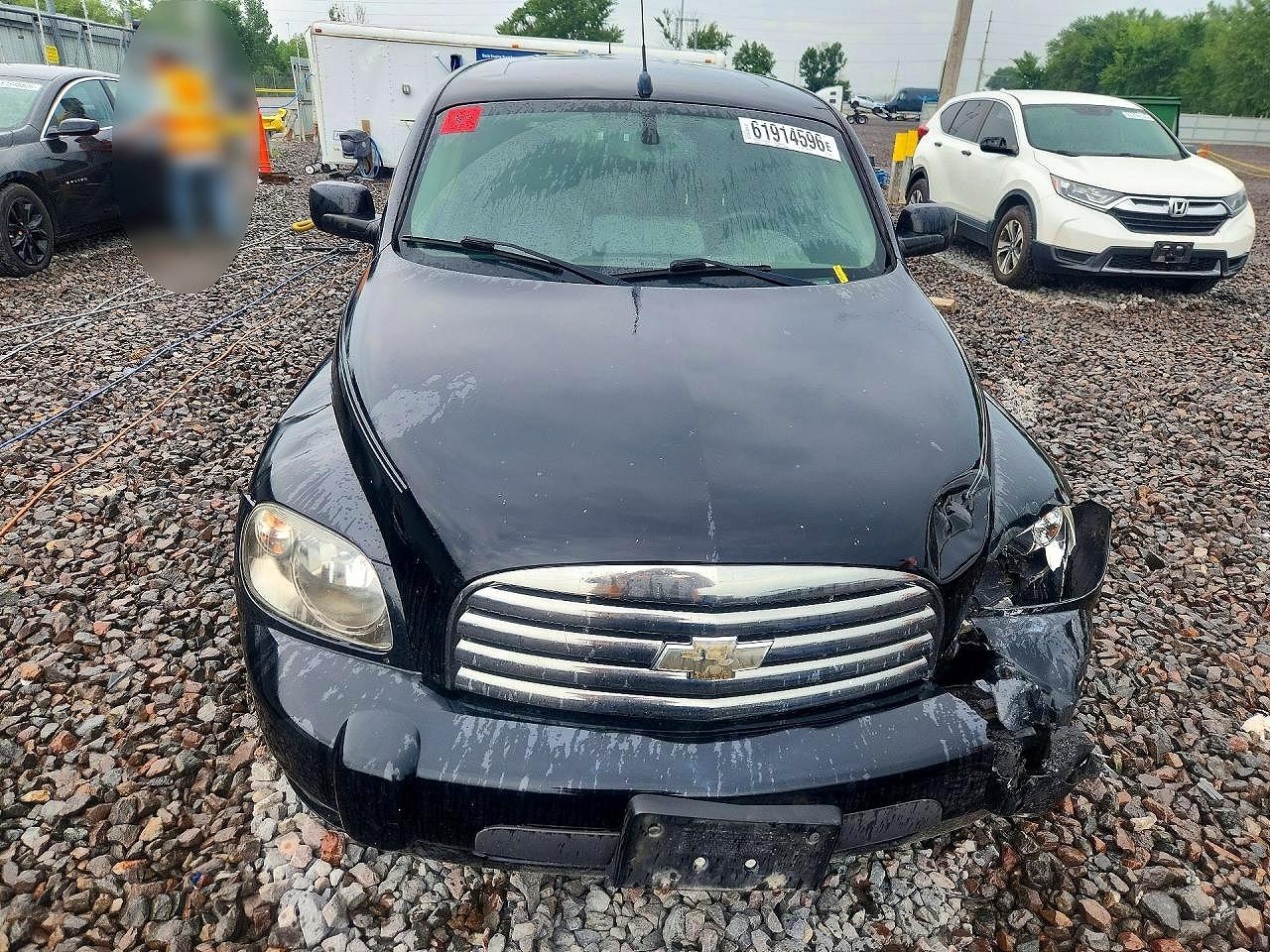 2007 Chevrolet Hhr Lt Black vin: 3GNDA33P37S574269