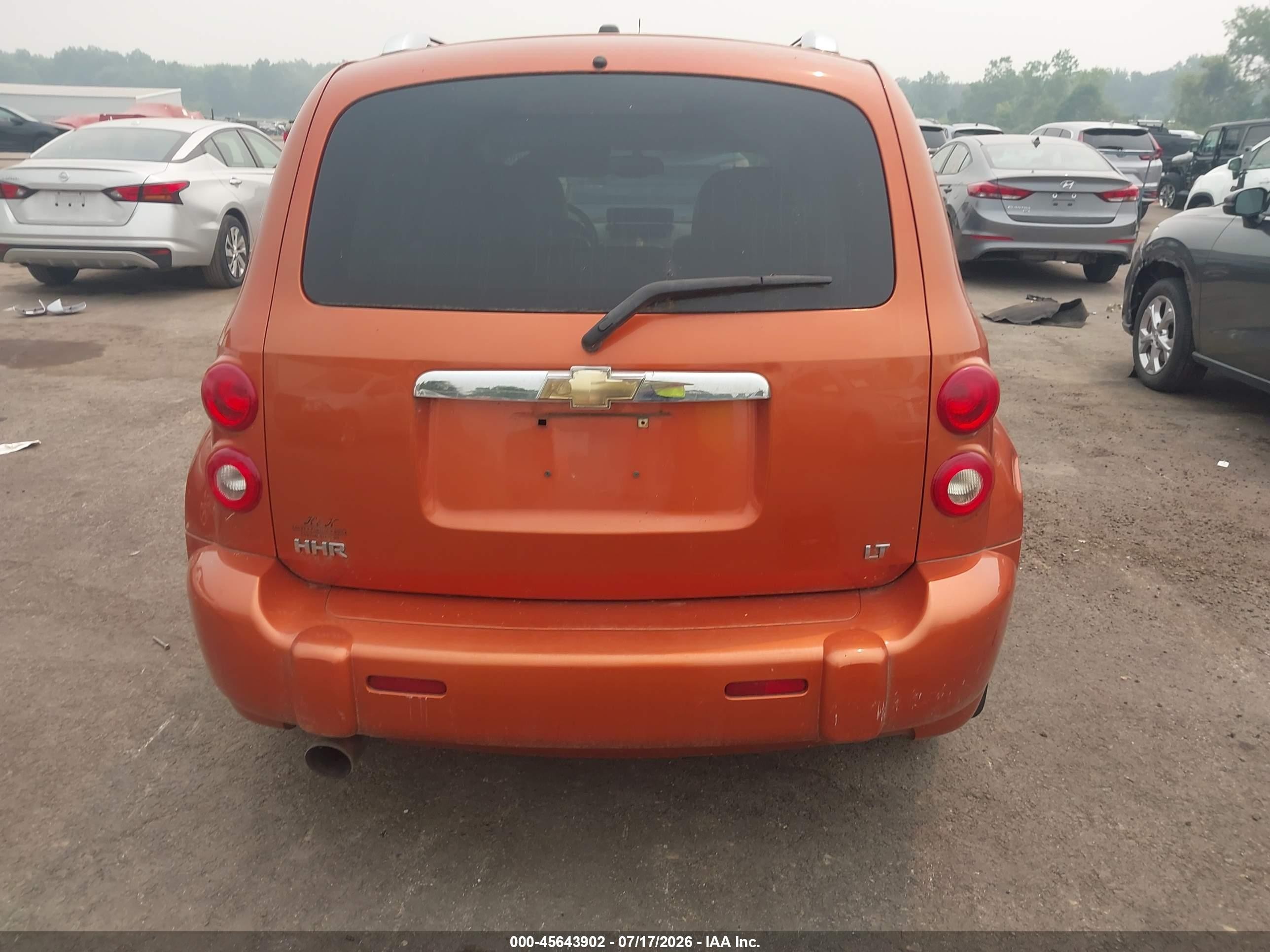 2007 Chevrolet Hhr Lt Оранжевый vin: 3GNDA33P47S507504