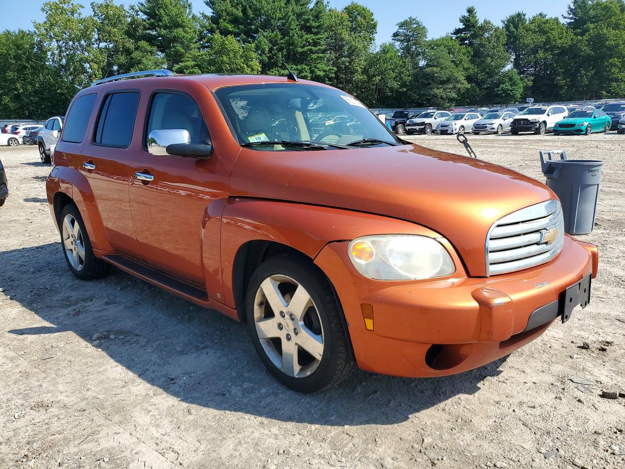 2007 Chevrolet Hhr Lt Orange vin: 3GNDA33P47S536940