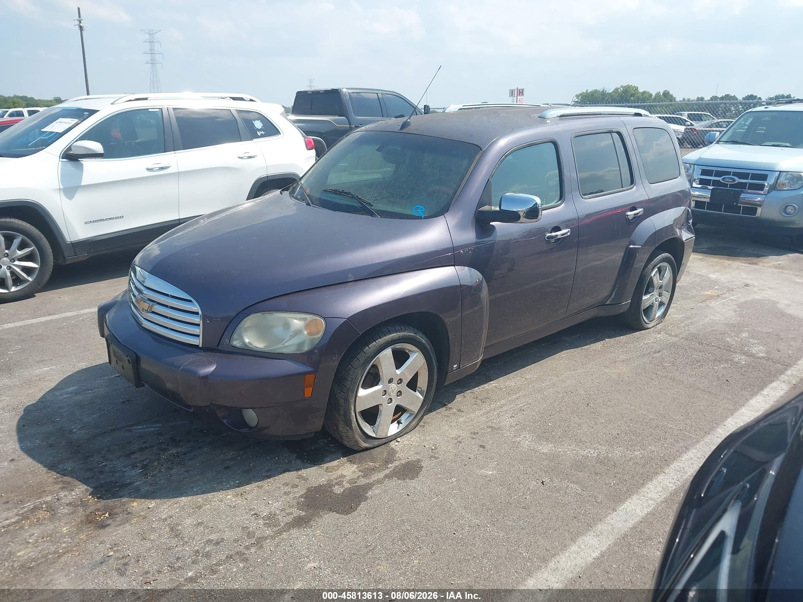 2007 Chevrolet Hhr Lt Purple vin: 3GNDA33P57S558977
