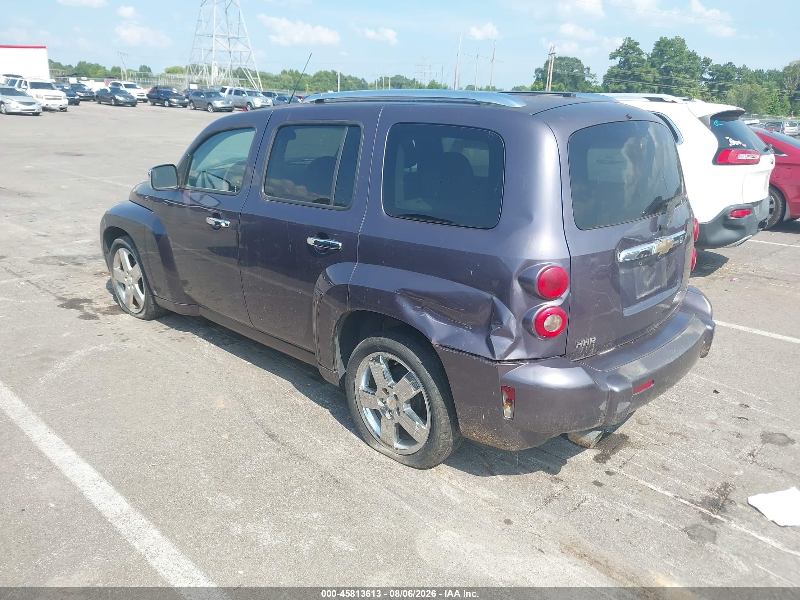 2007 Chevrolet Hhr Lt Purple vin: 3GNDA33P57S558977