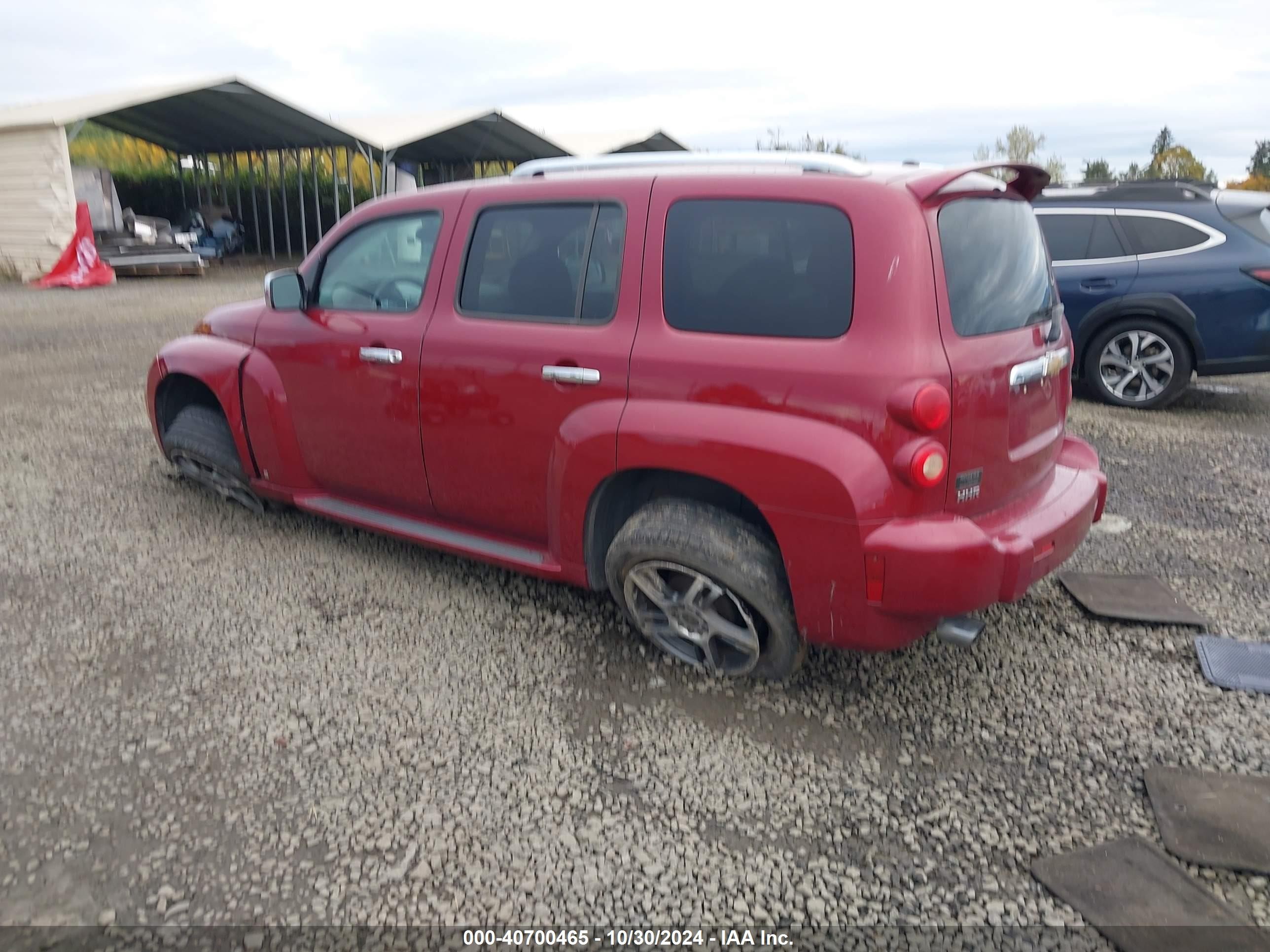 2007 Chevrolet Hhr Lt Maroon vin: 3GNDA33P57S622533