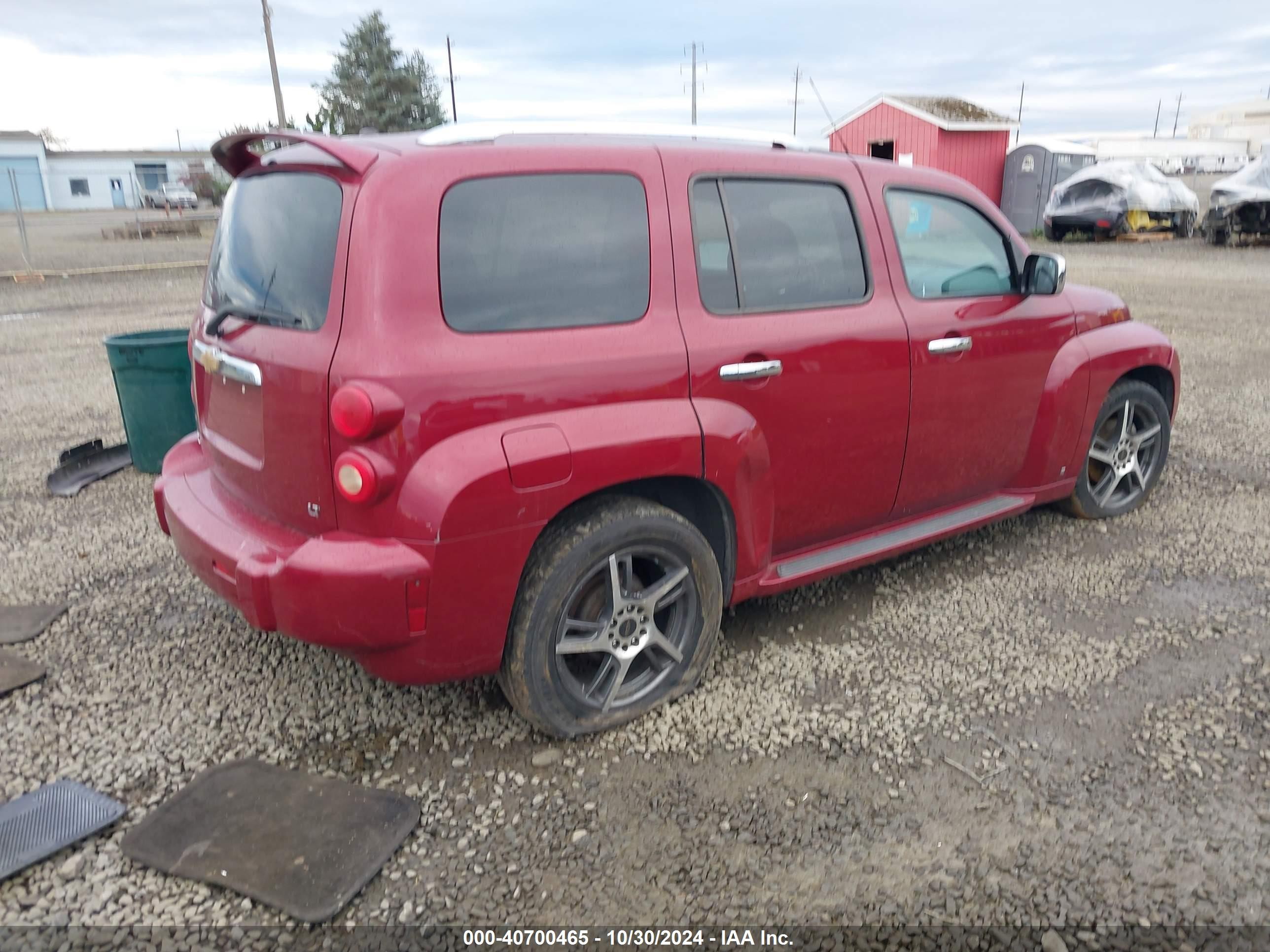 2007 Chevrolet Hhr Lt Maroon vin: 3GNDA33P57S622533