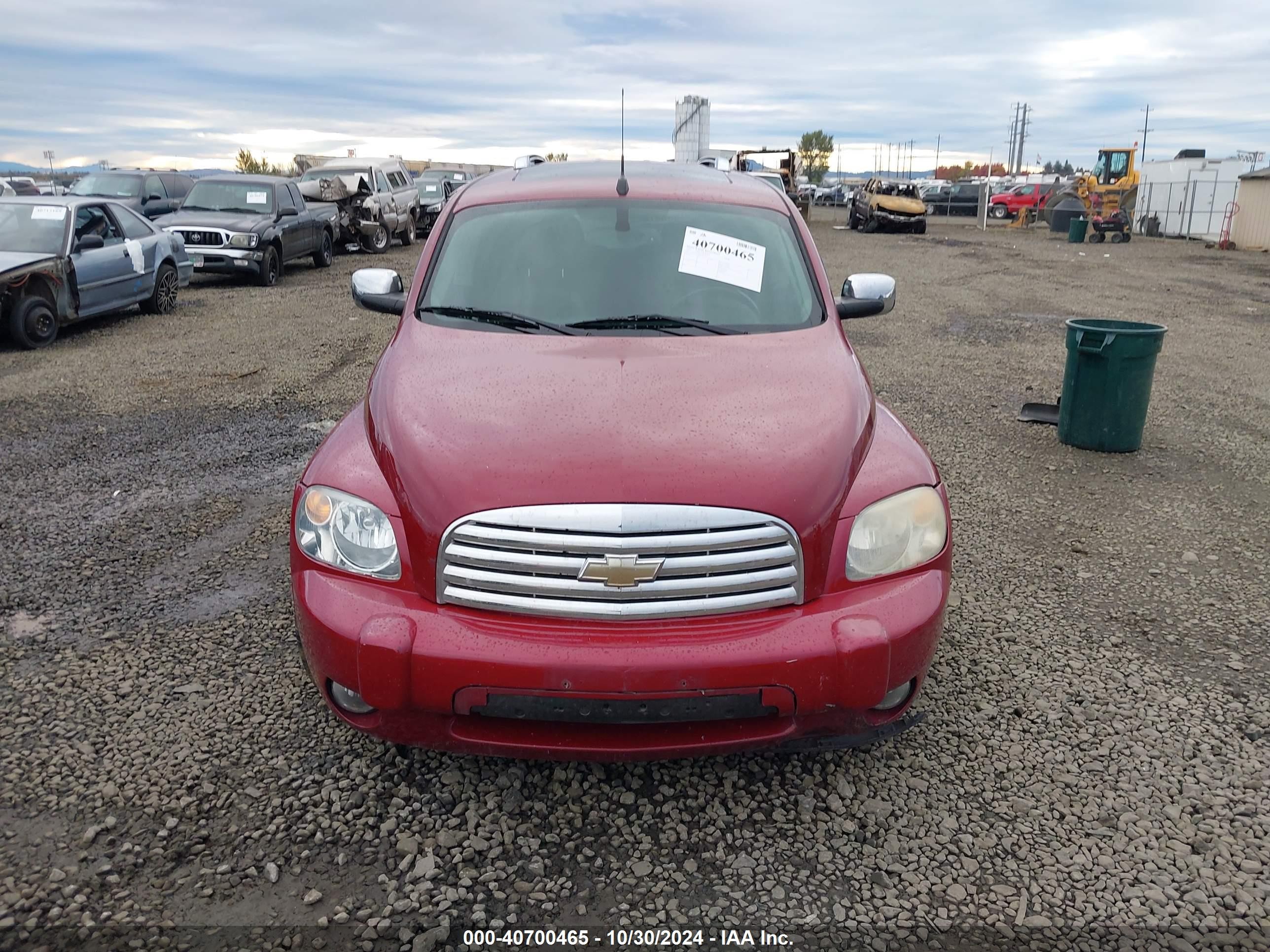 2007 Chevrolet Hhr Lt Maroon vin: 3GNDA33P57S622533