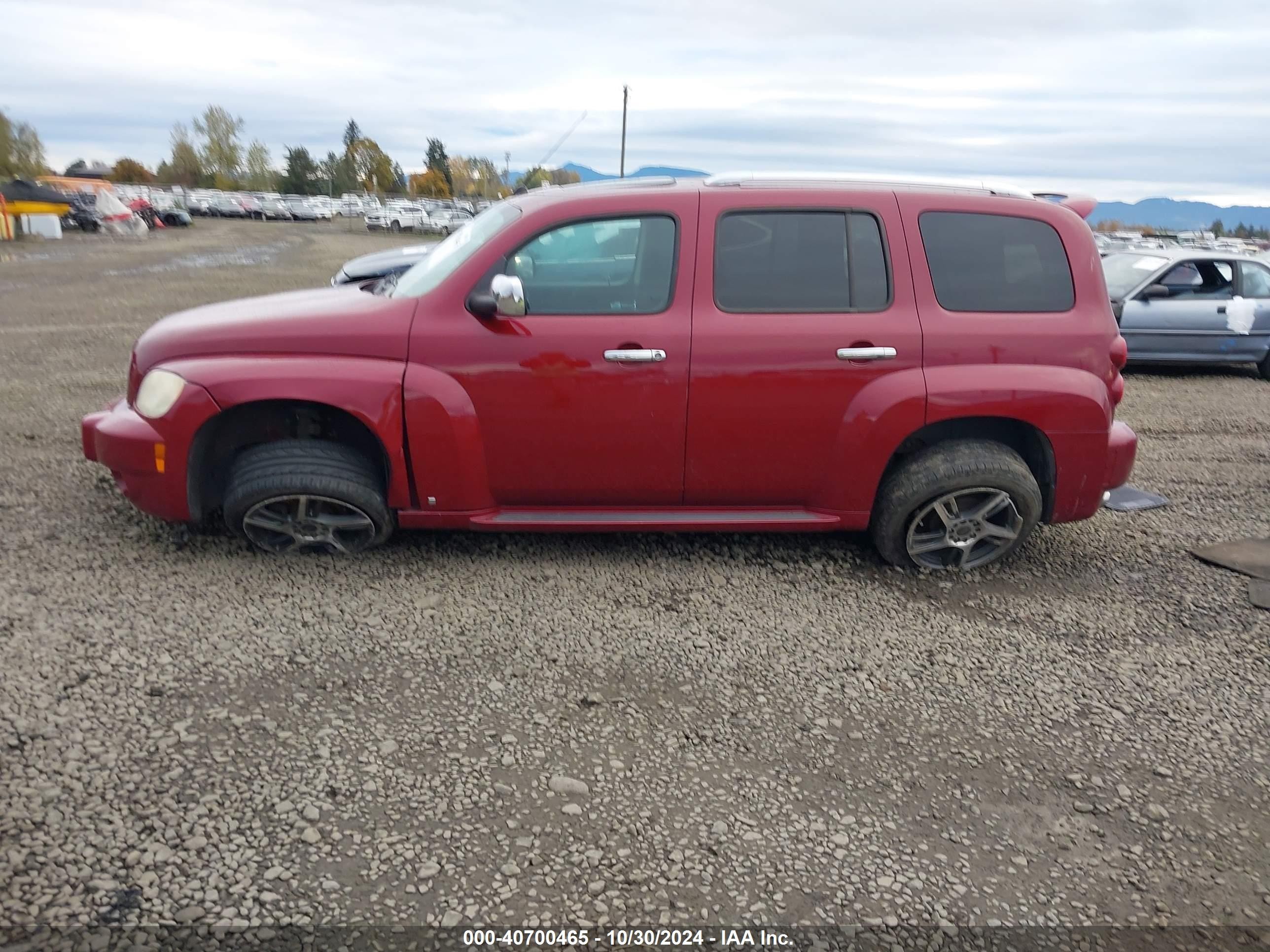 2007 Chevrolet Hhr Lt Maroon vin: 3GNDA33P57S622533